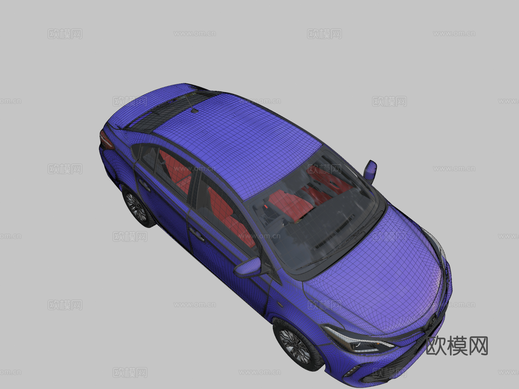 丰田威驰2017su模型