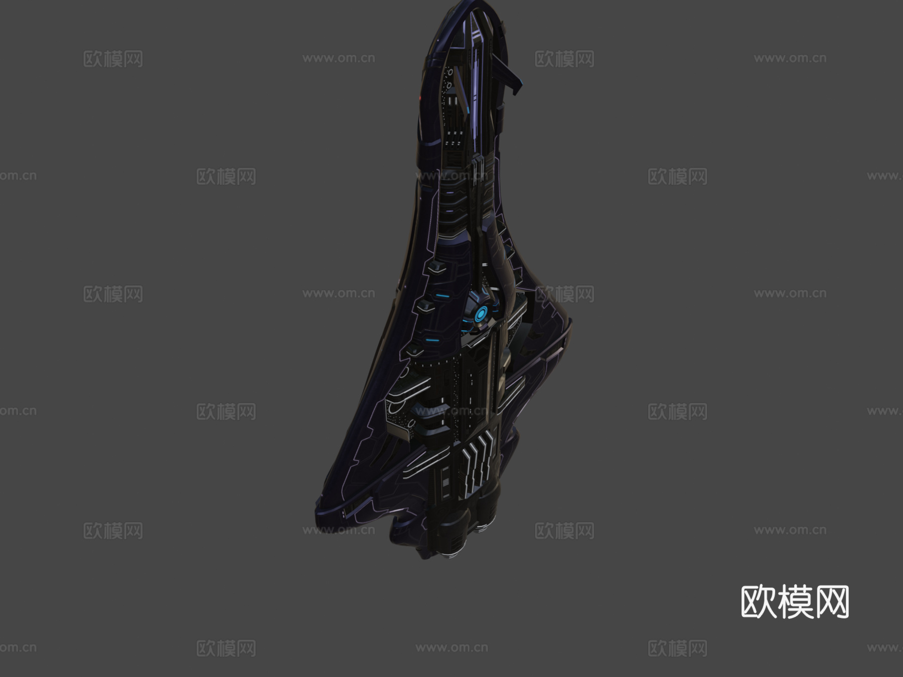 先知之罪盟约CAR级护卫舰su模型