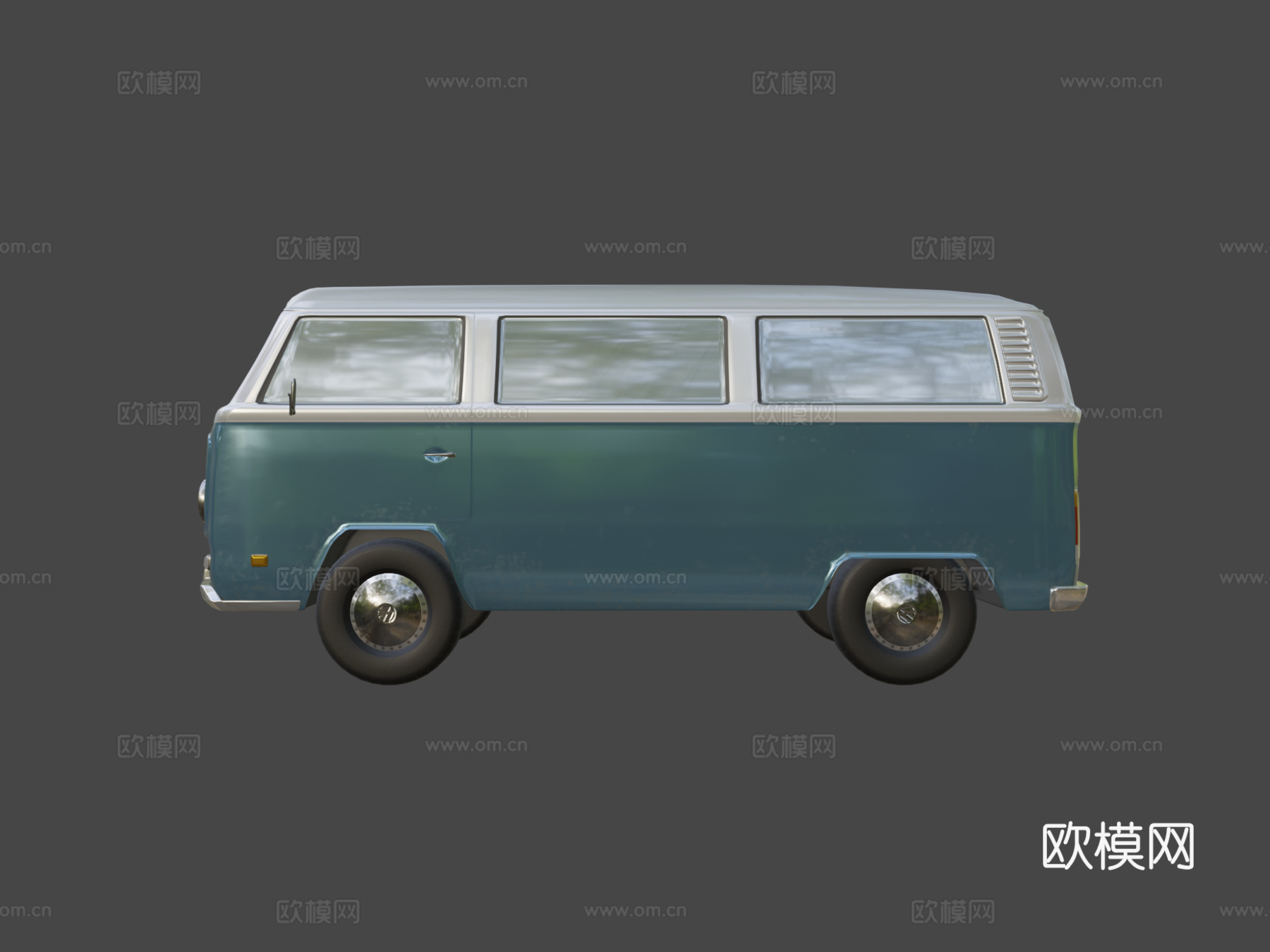 大众T2露营车su模型