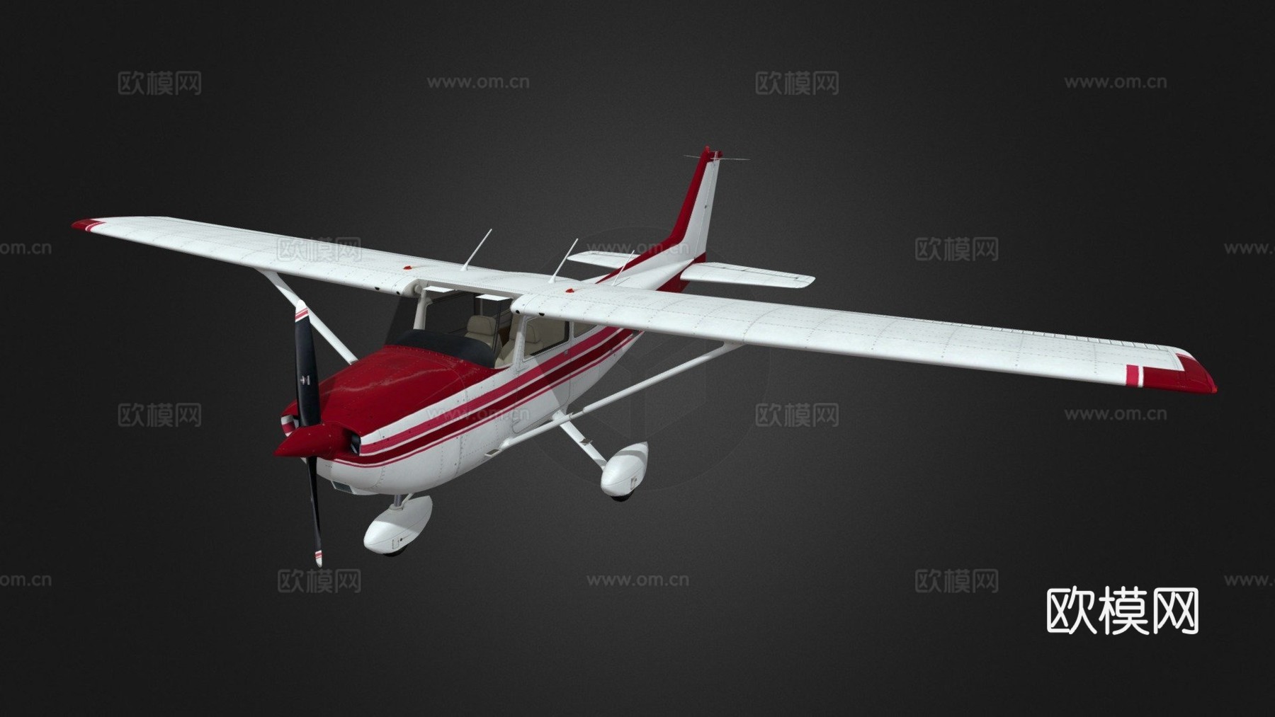 塞斯纳172su模型