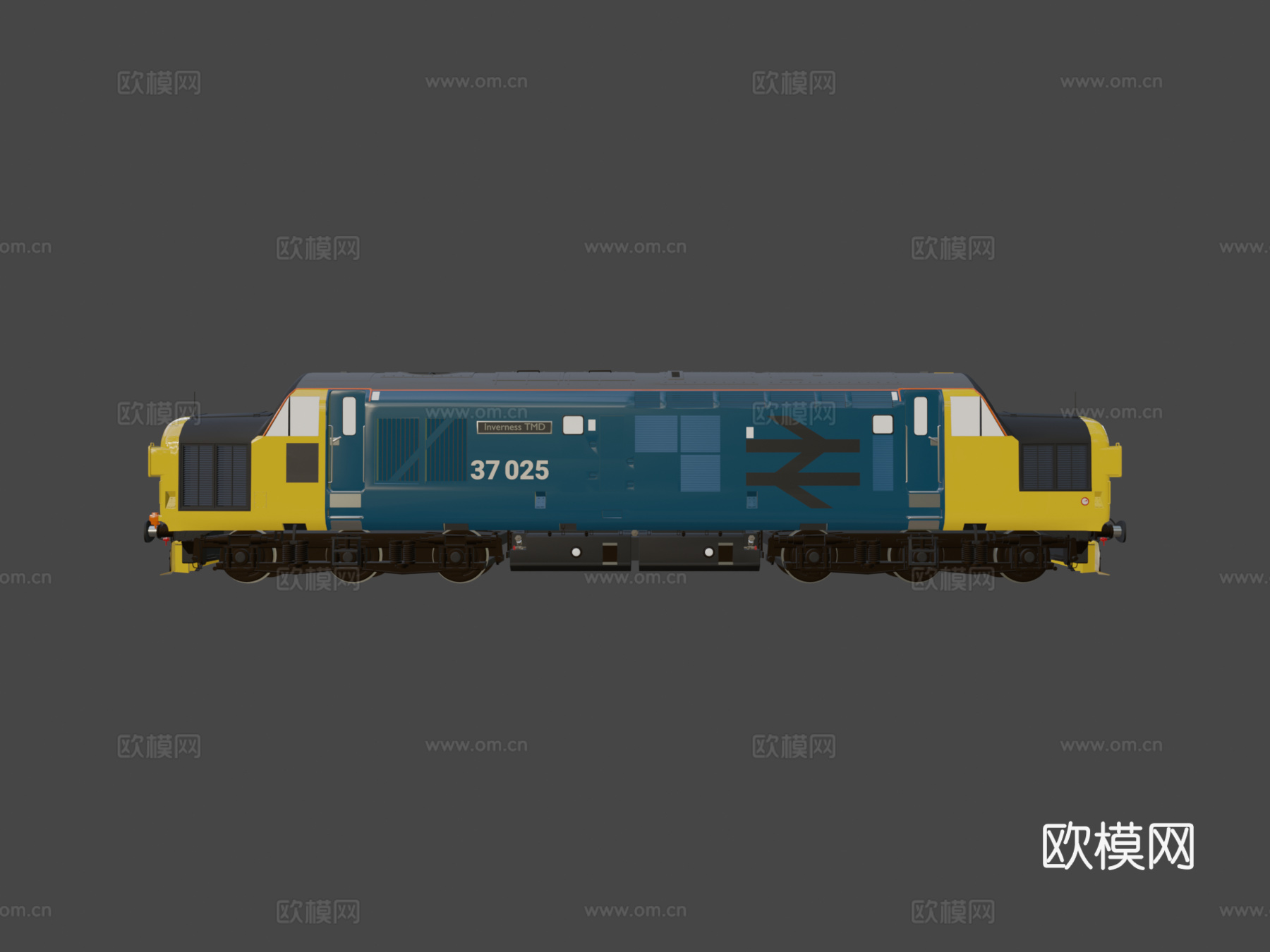 英国铁路 37 型su模型