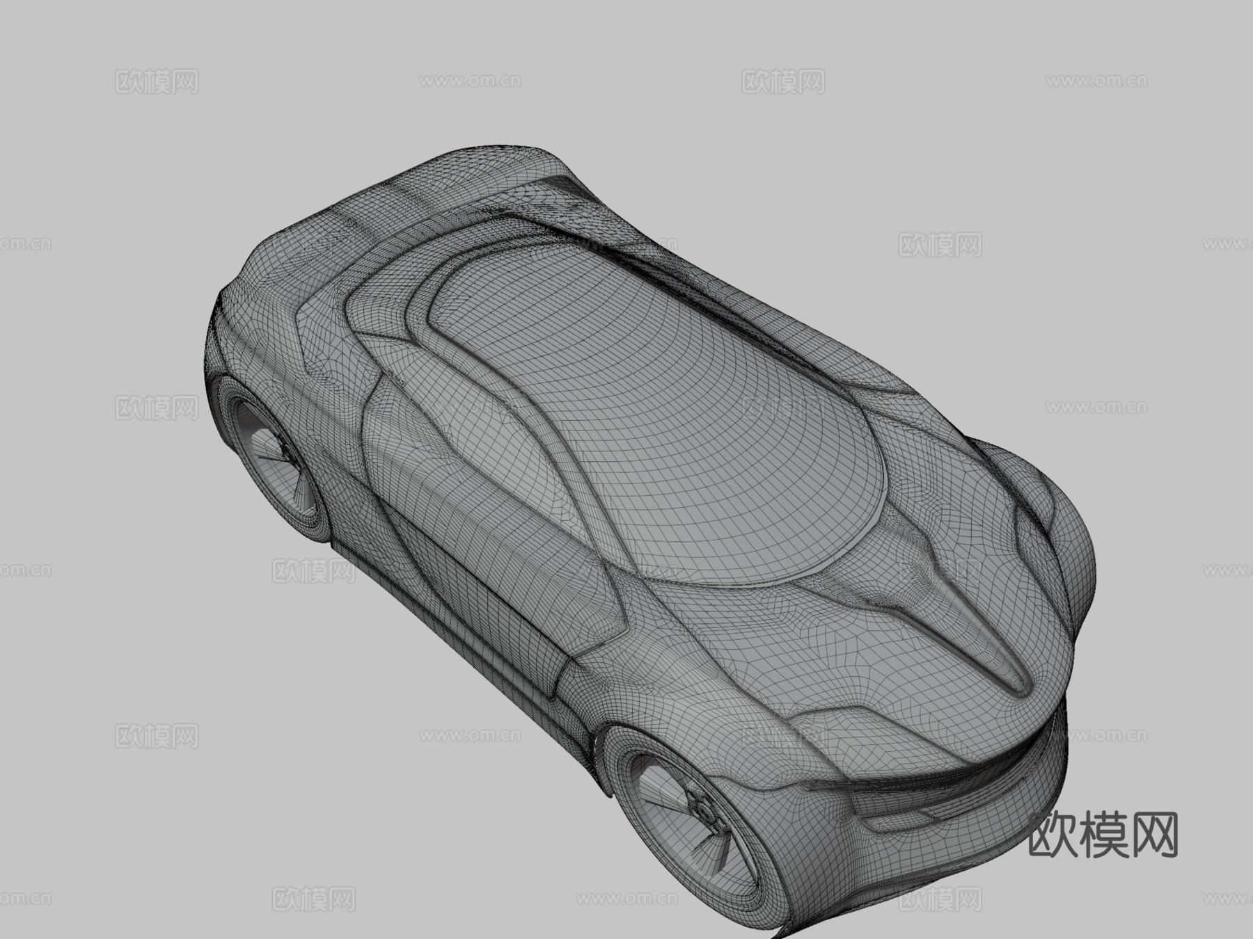 概念车040公共领域CC0su模型