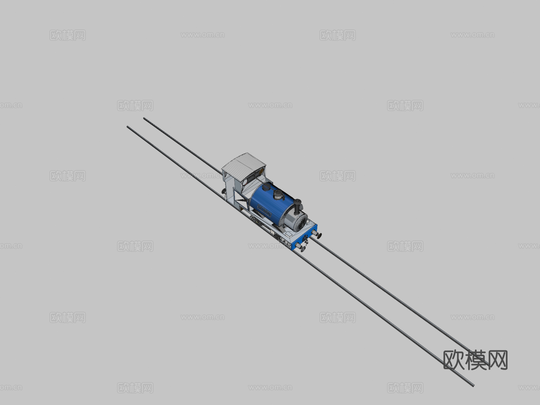 汉德尔爵士窄轨su模型