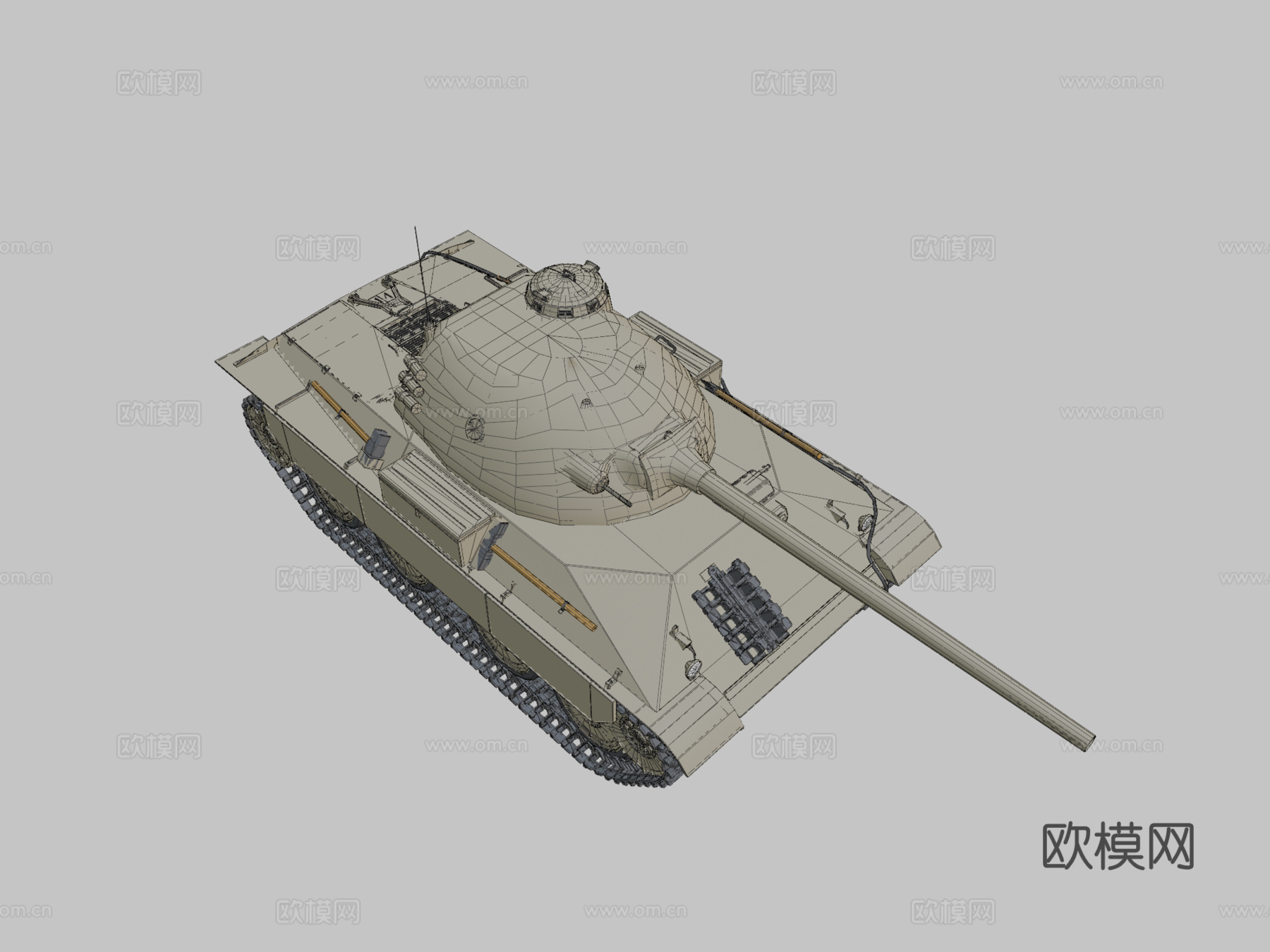 劳彭16吨草图su模型