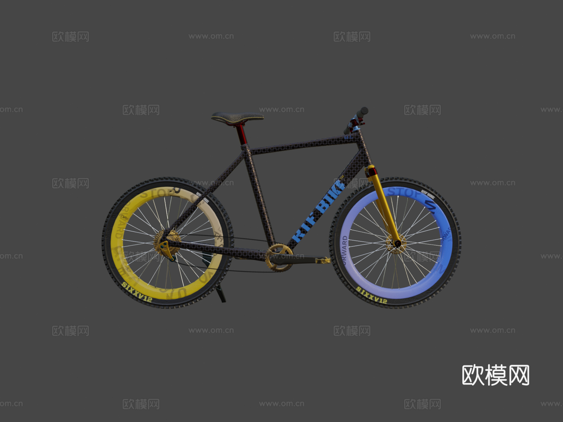 自行车Msu模型