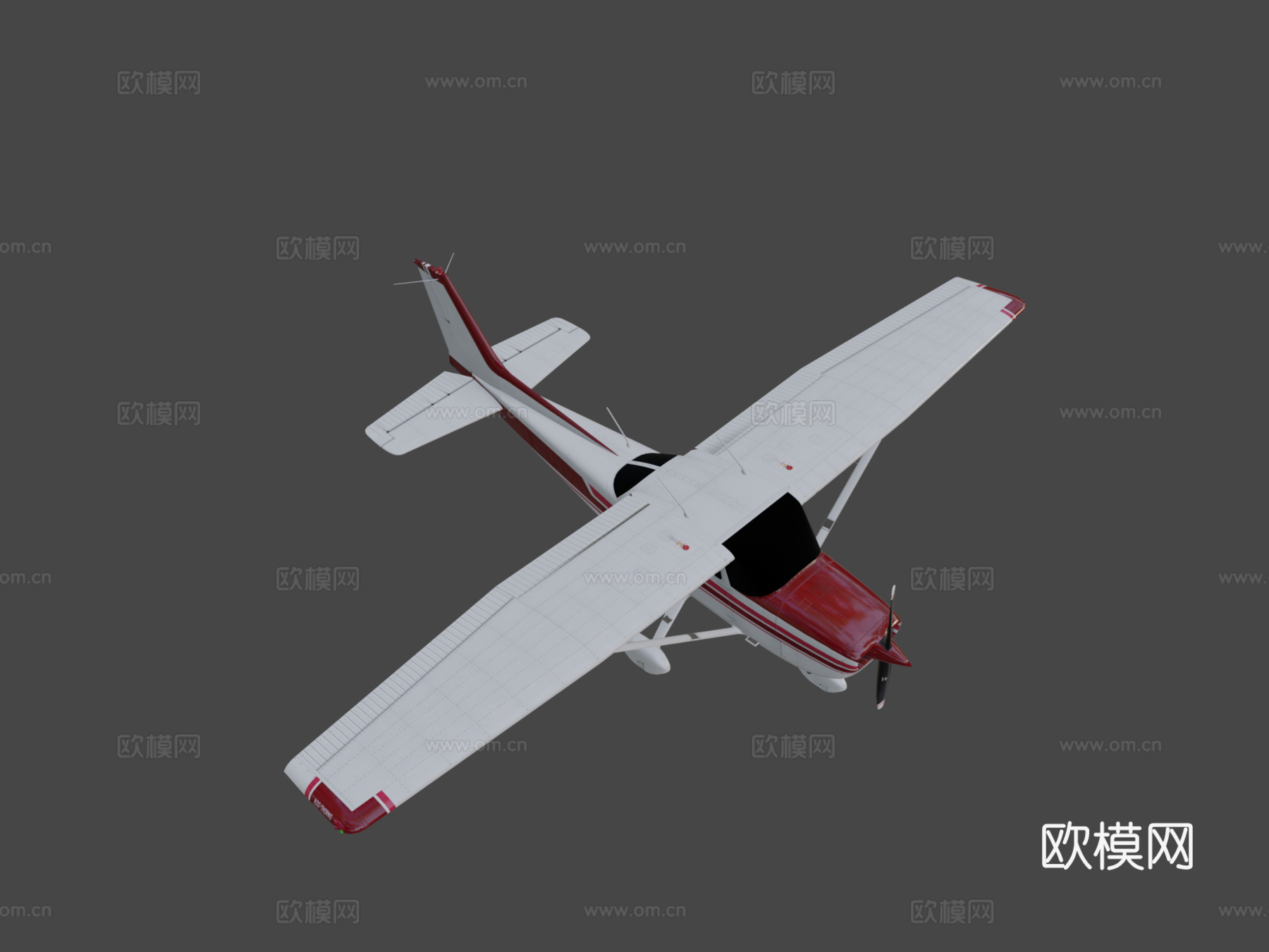 塞斯纳172su模型