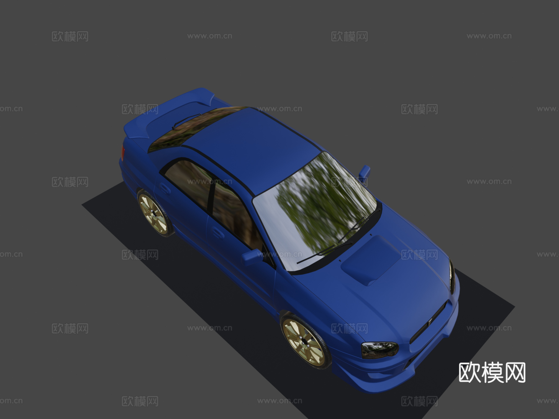 通用富山XR轿车su模型