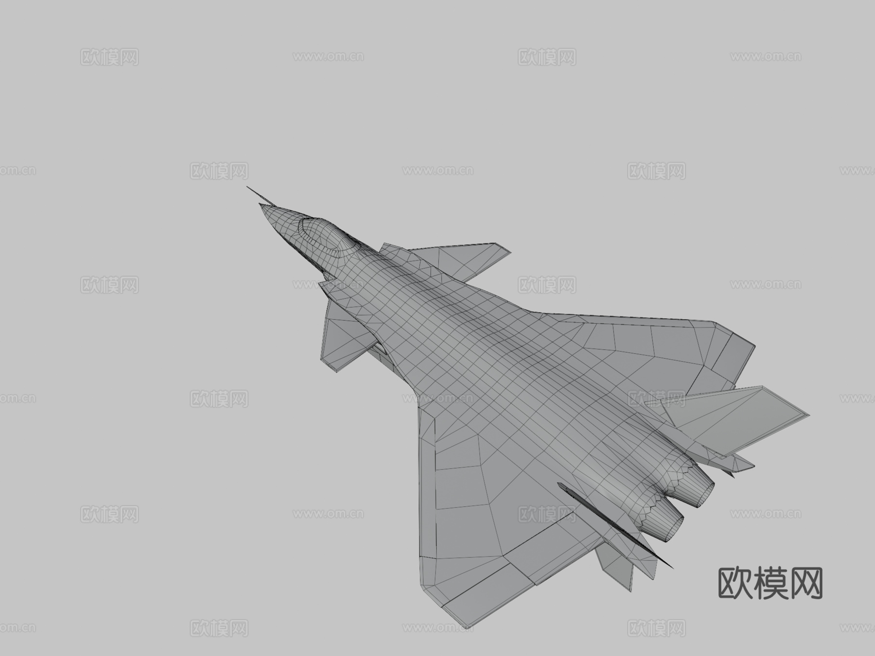 J20 黑鹰喷气式战斗机飞机su模型