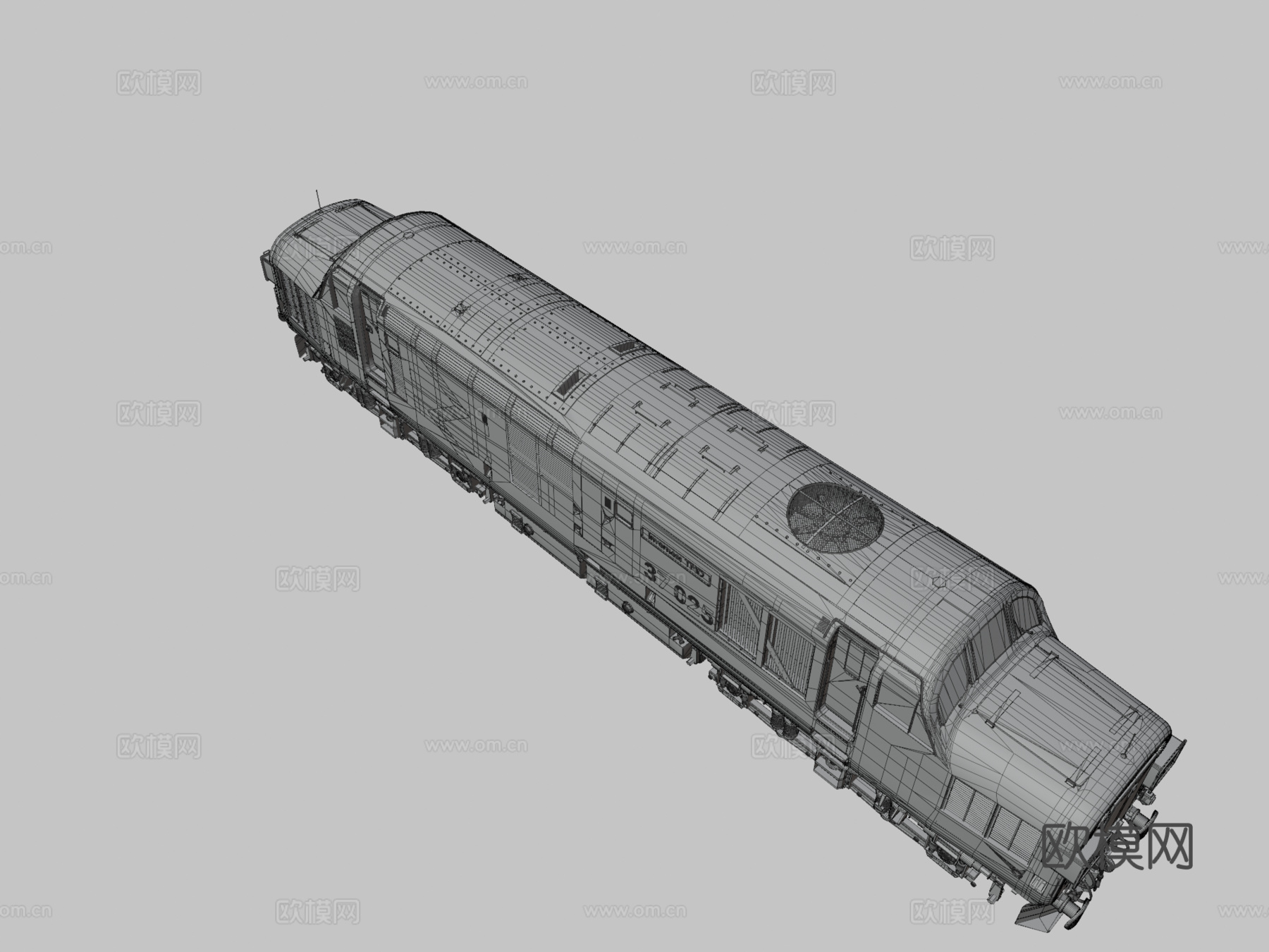 英国铁路 37 型su模型