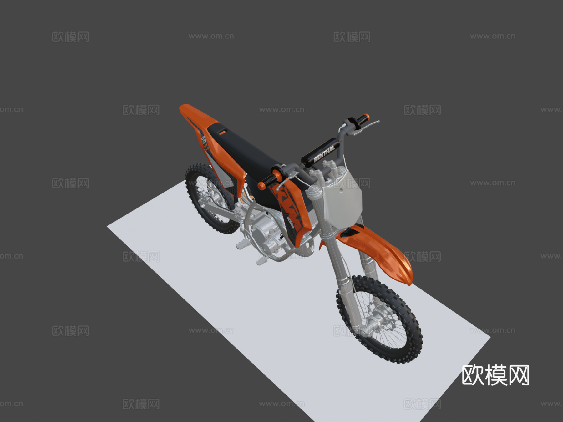 KTM越野摩托车su模型
