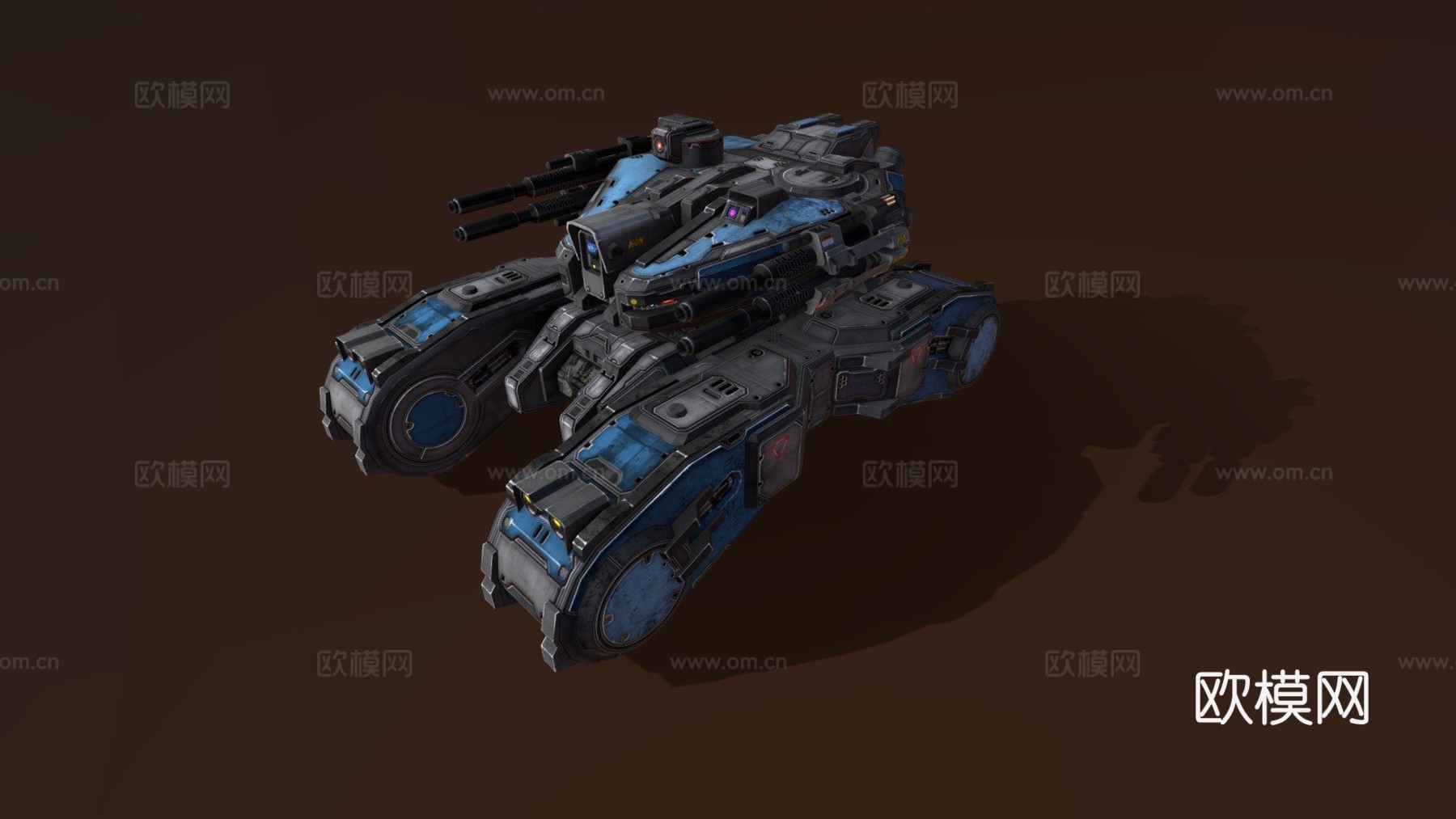 科幻坦克MK1su模型