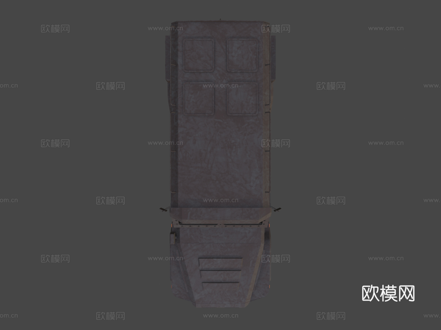 卡玛斯巡逻车su模型