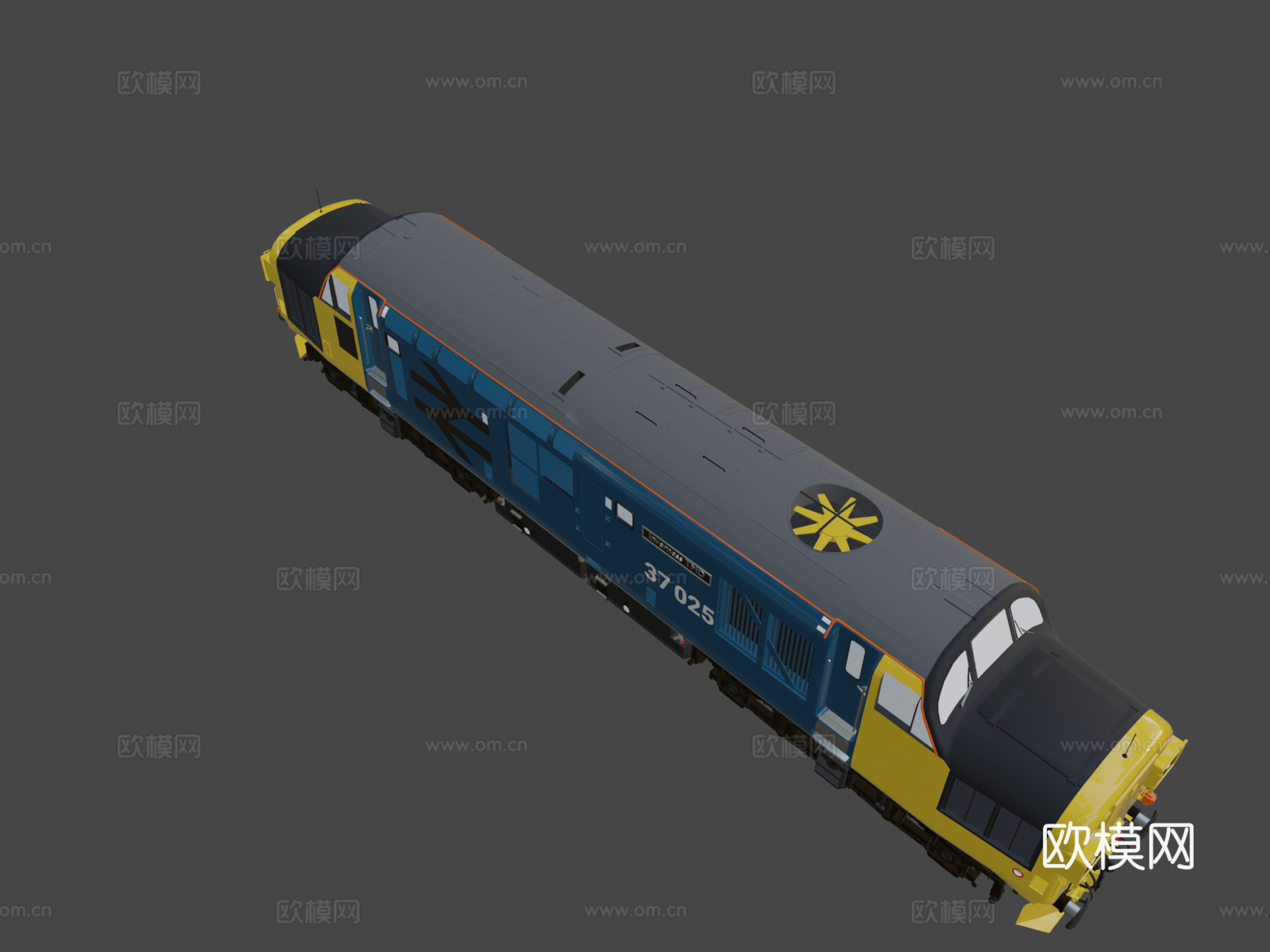 英国铁路 37 型su模型