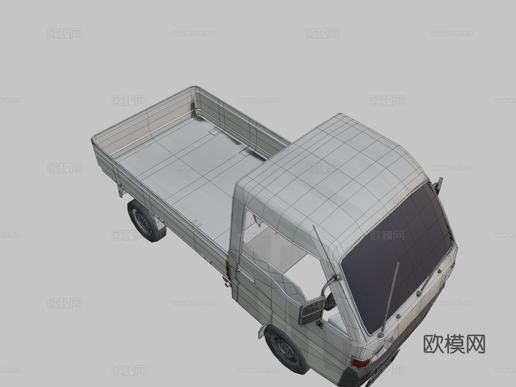 日本迷你卡车su模型