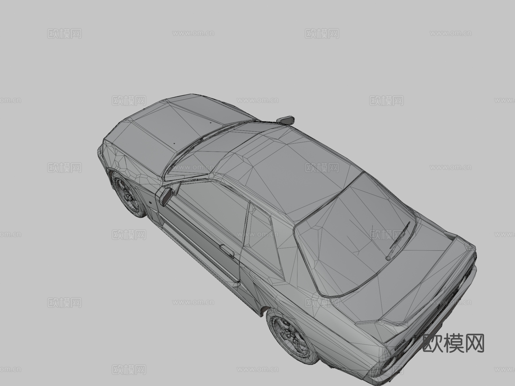 日产天际线R32 GTRsu模型