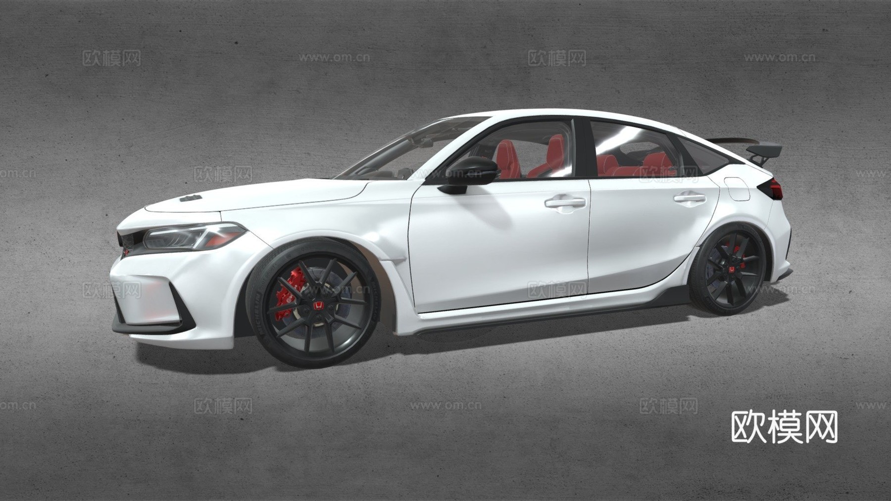 本田思域Type Rsu模型