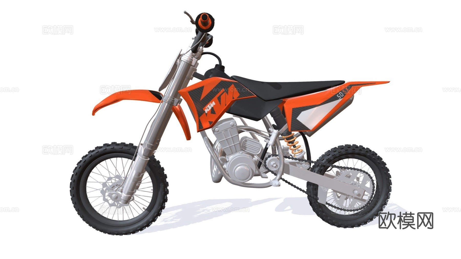 KTM越野摩托车su模型