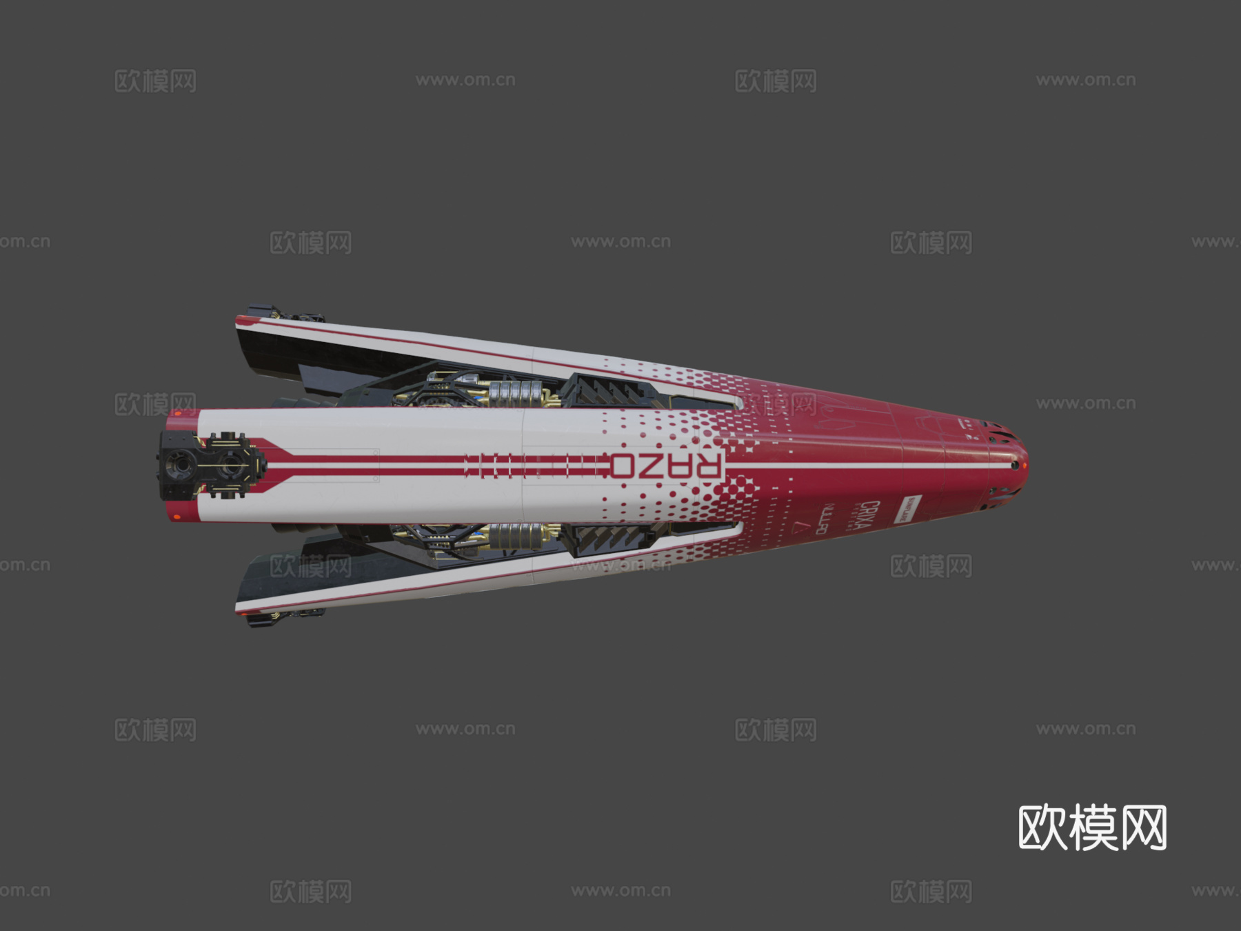 系列6日耀赛艇尖舟浩瀚su模型