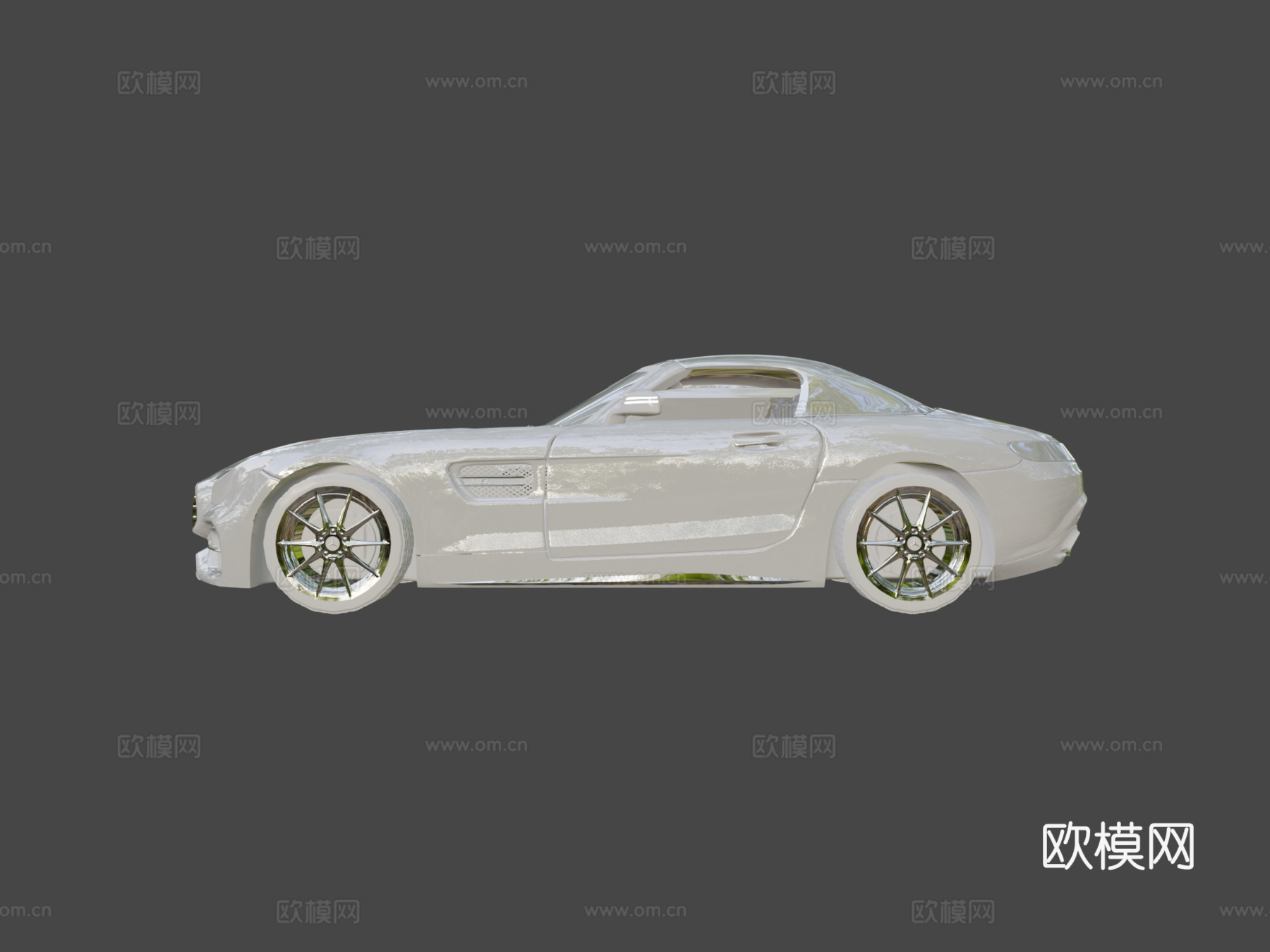 梅赛德斯奔驰GT轿跑AMGsu模型