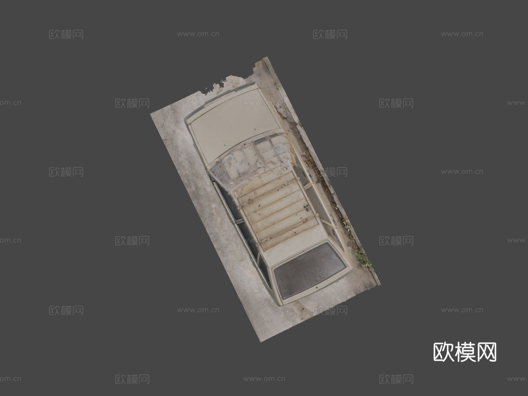 古老拉达2109原始版su模型