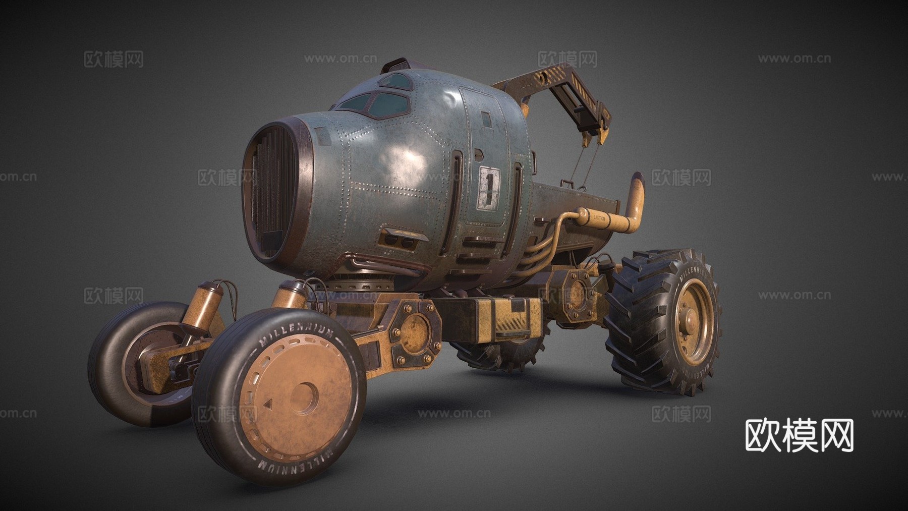 机身卡车su模型