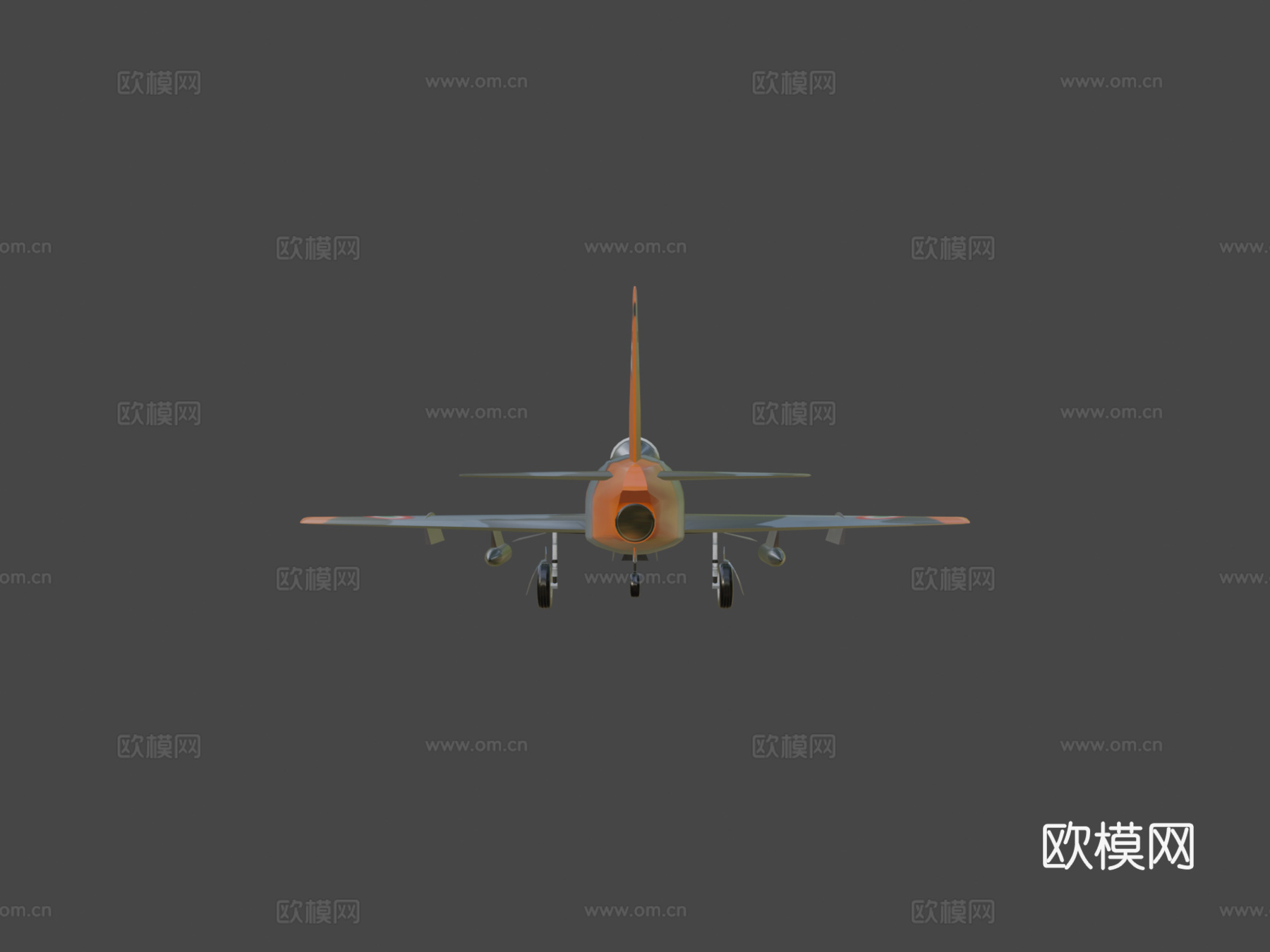 菲亚特G91su模型