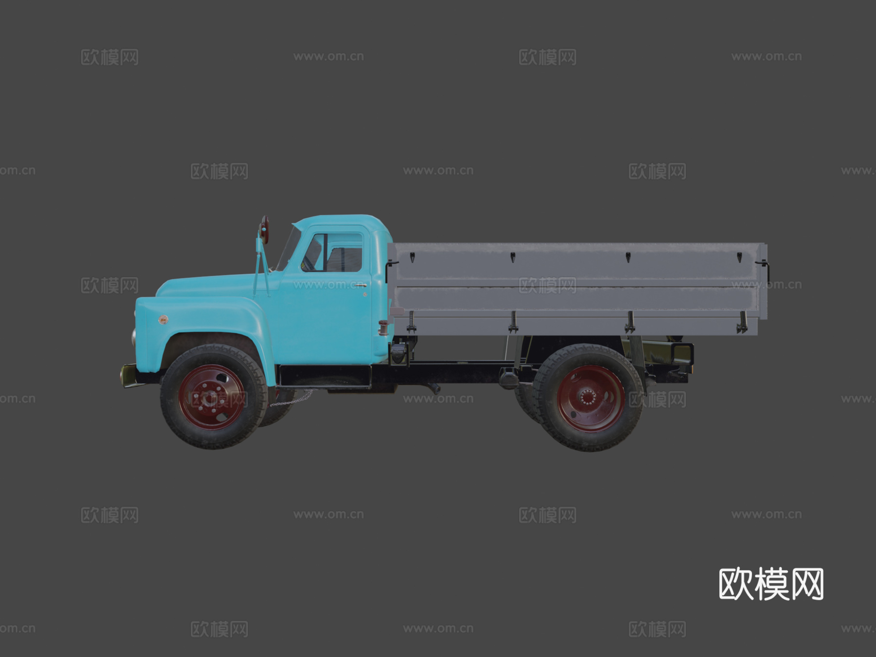 Gaz52卡车新版本su模型