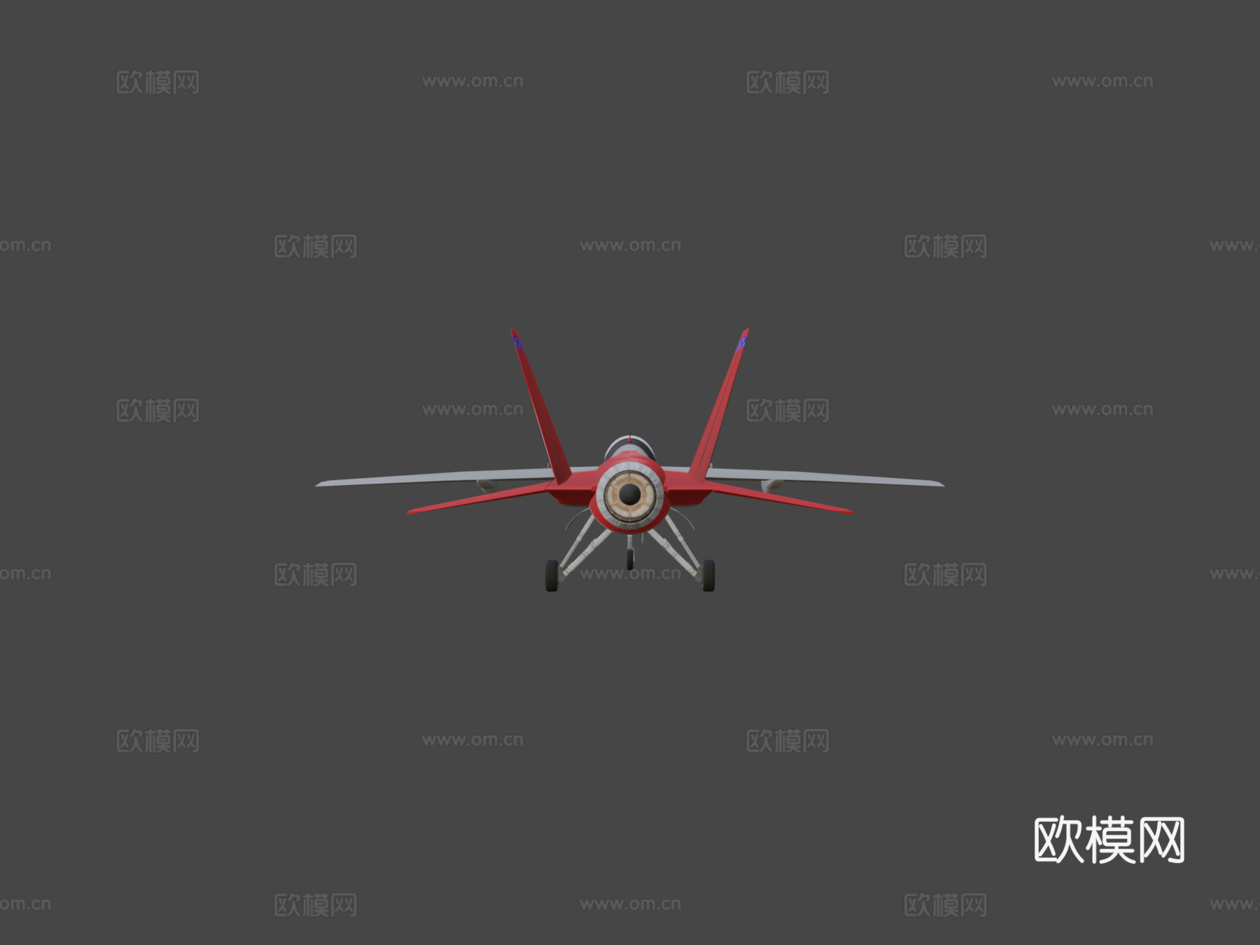 波音萨博T7a红鹰su模型