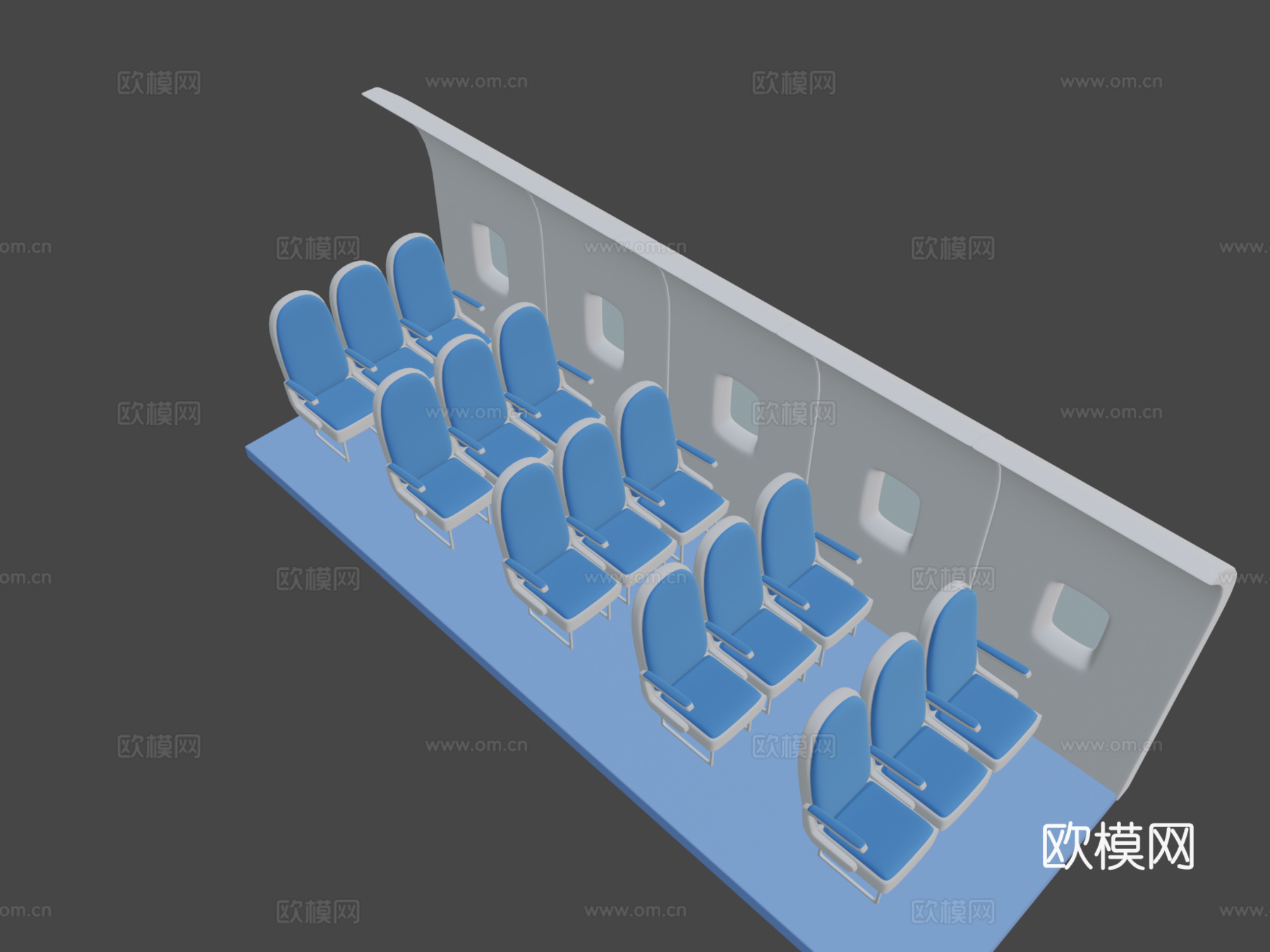 飞机内部su模型