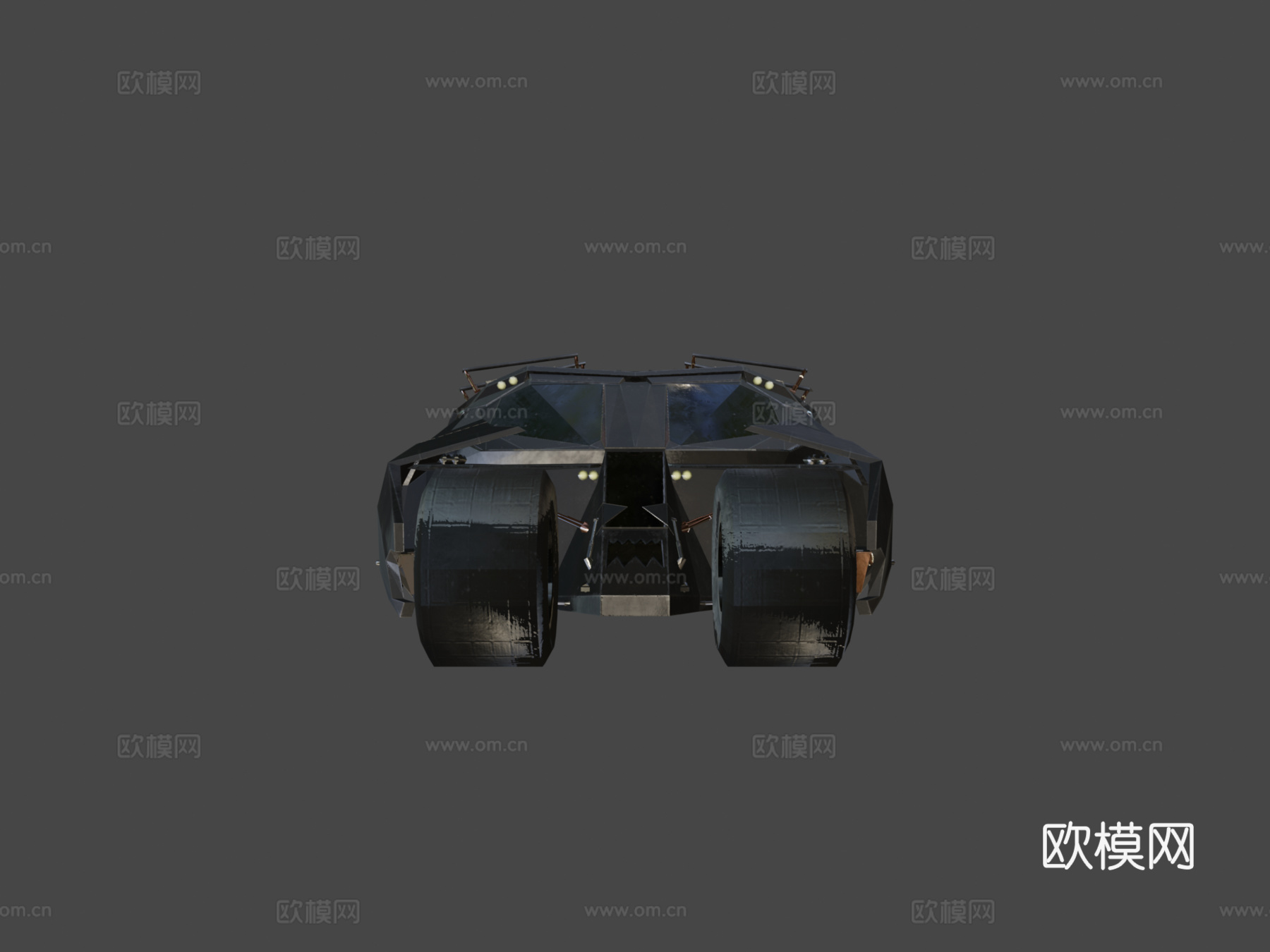 蝙蝠侠黑暗骑士战车重力杰克1su模型