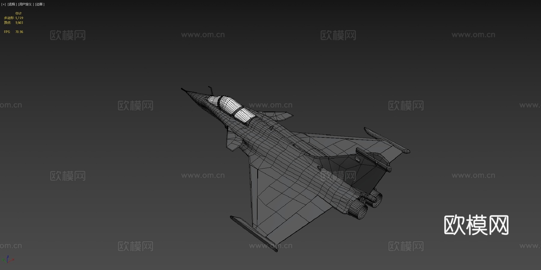 阵风喷气式战斗机su模型