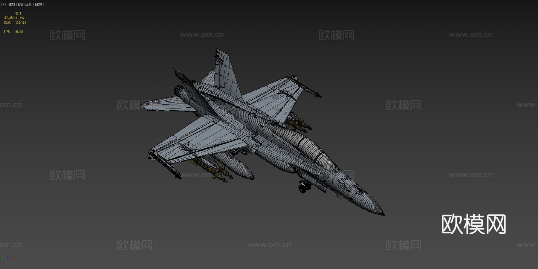 F18大黄蜂su模型