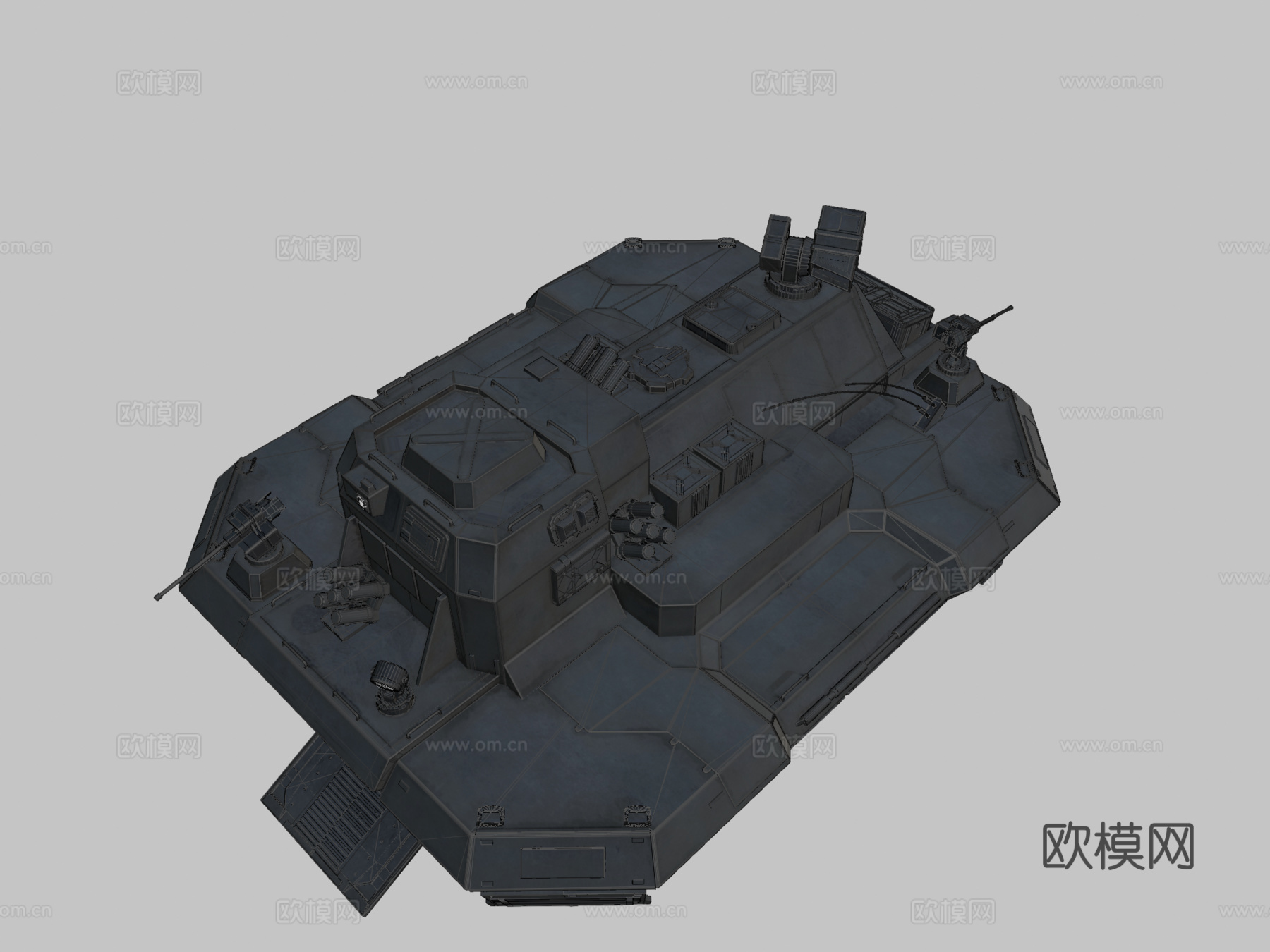 火星国会共和国空降舰浩瀚无垠su模型