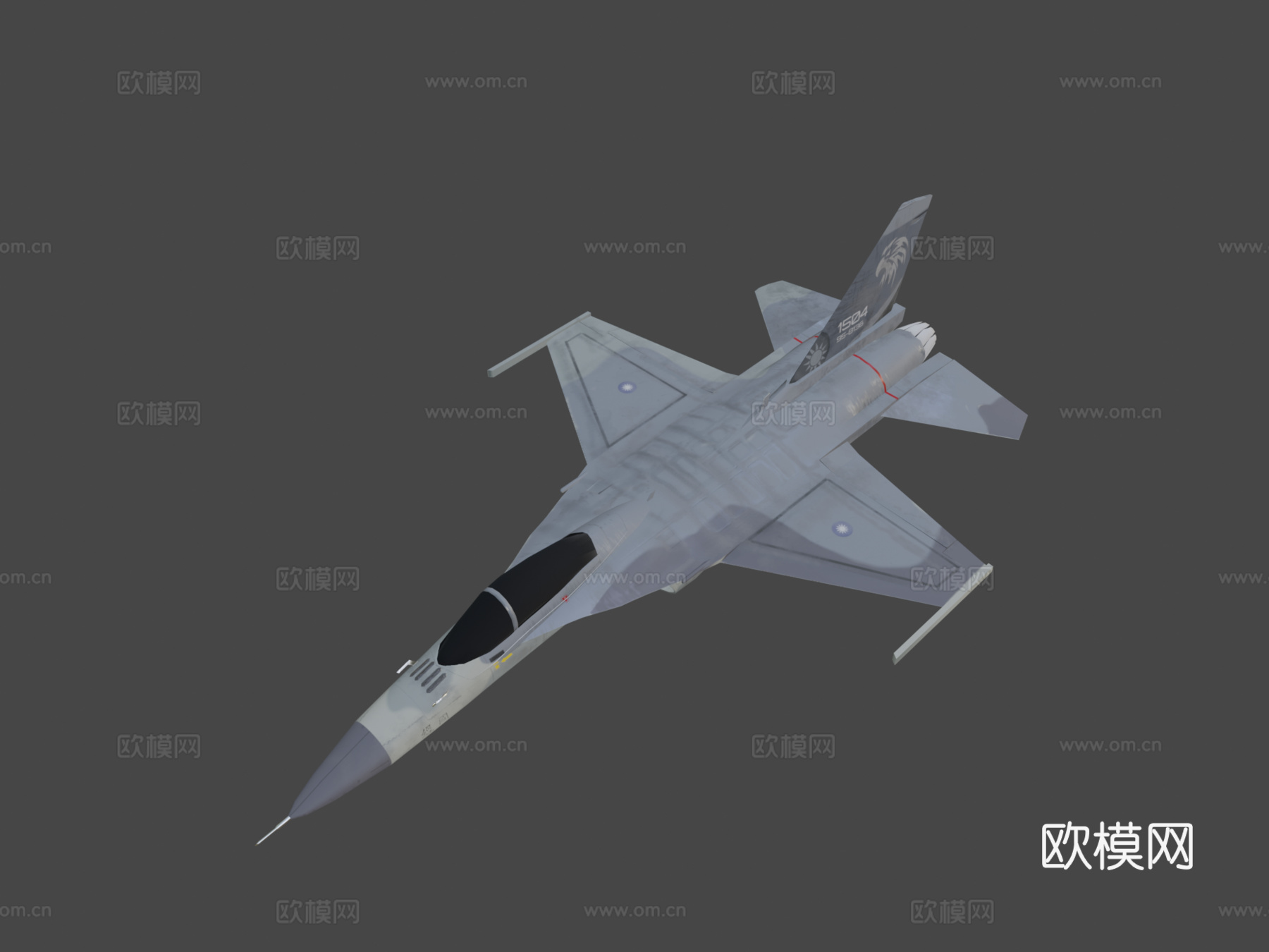 FCK1经国号战斗机su模型