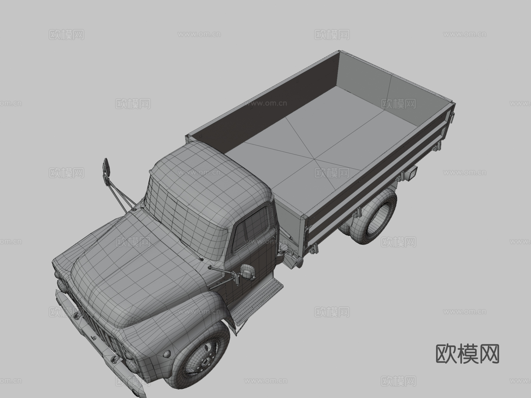 Gaz52卡车新版本su模型