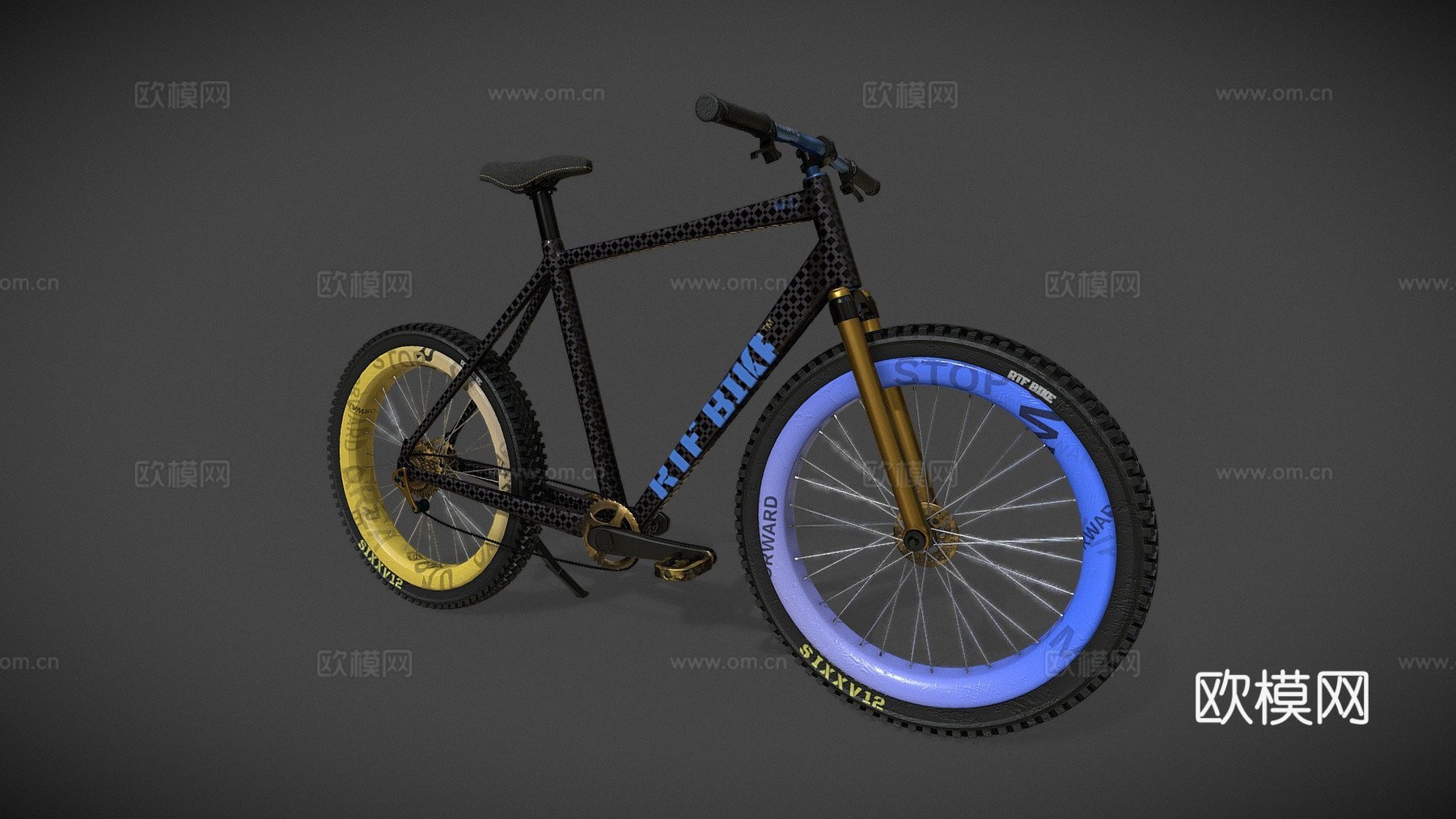 自行车Msu模型