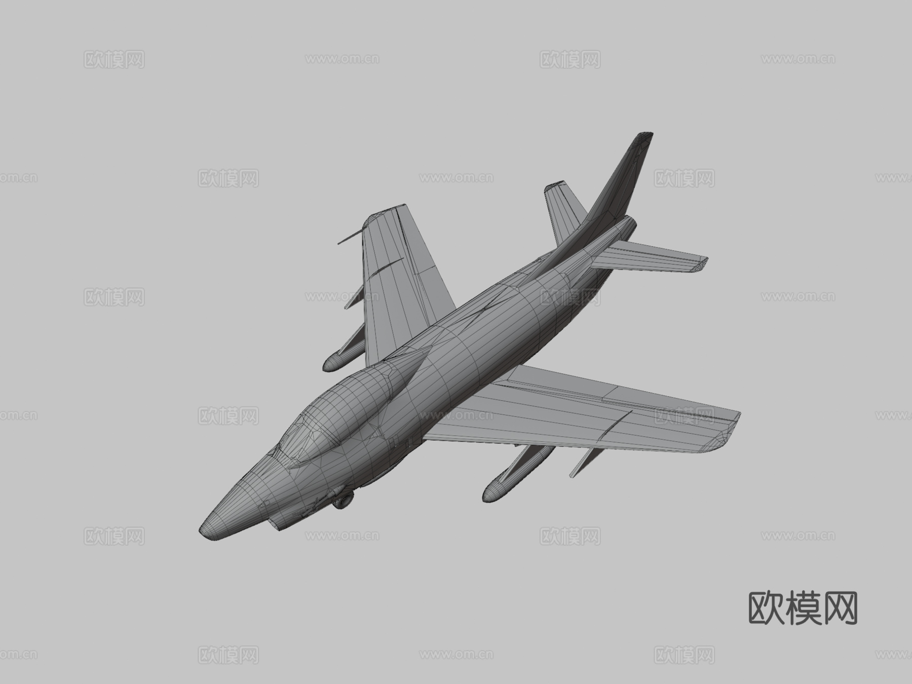 菲亚特G91su模型