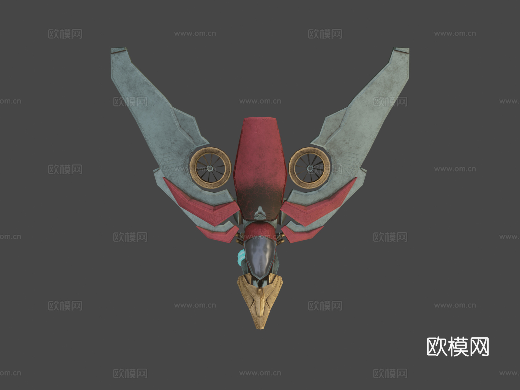 太空船进行中su模型