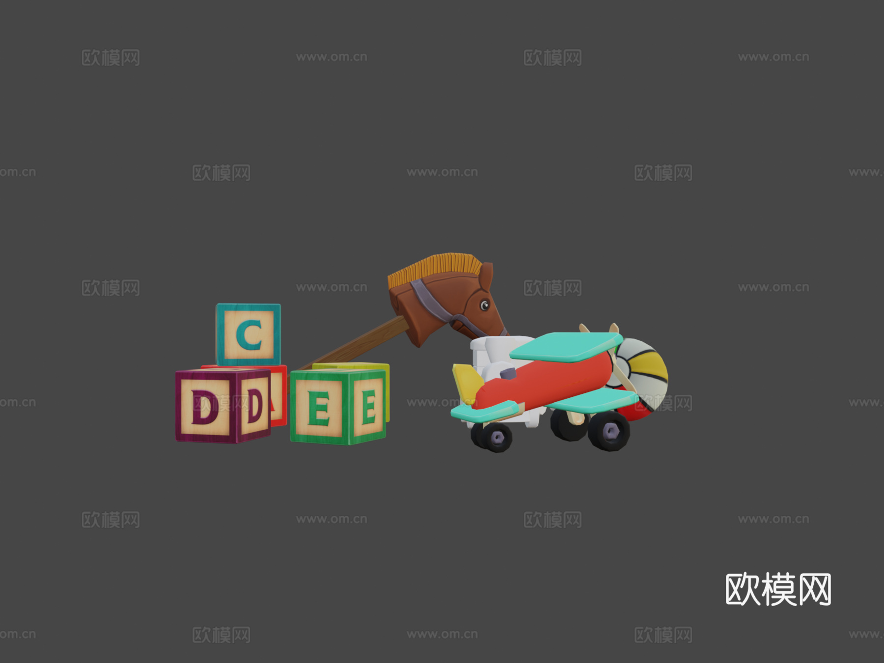 儿童玩具包su模型