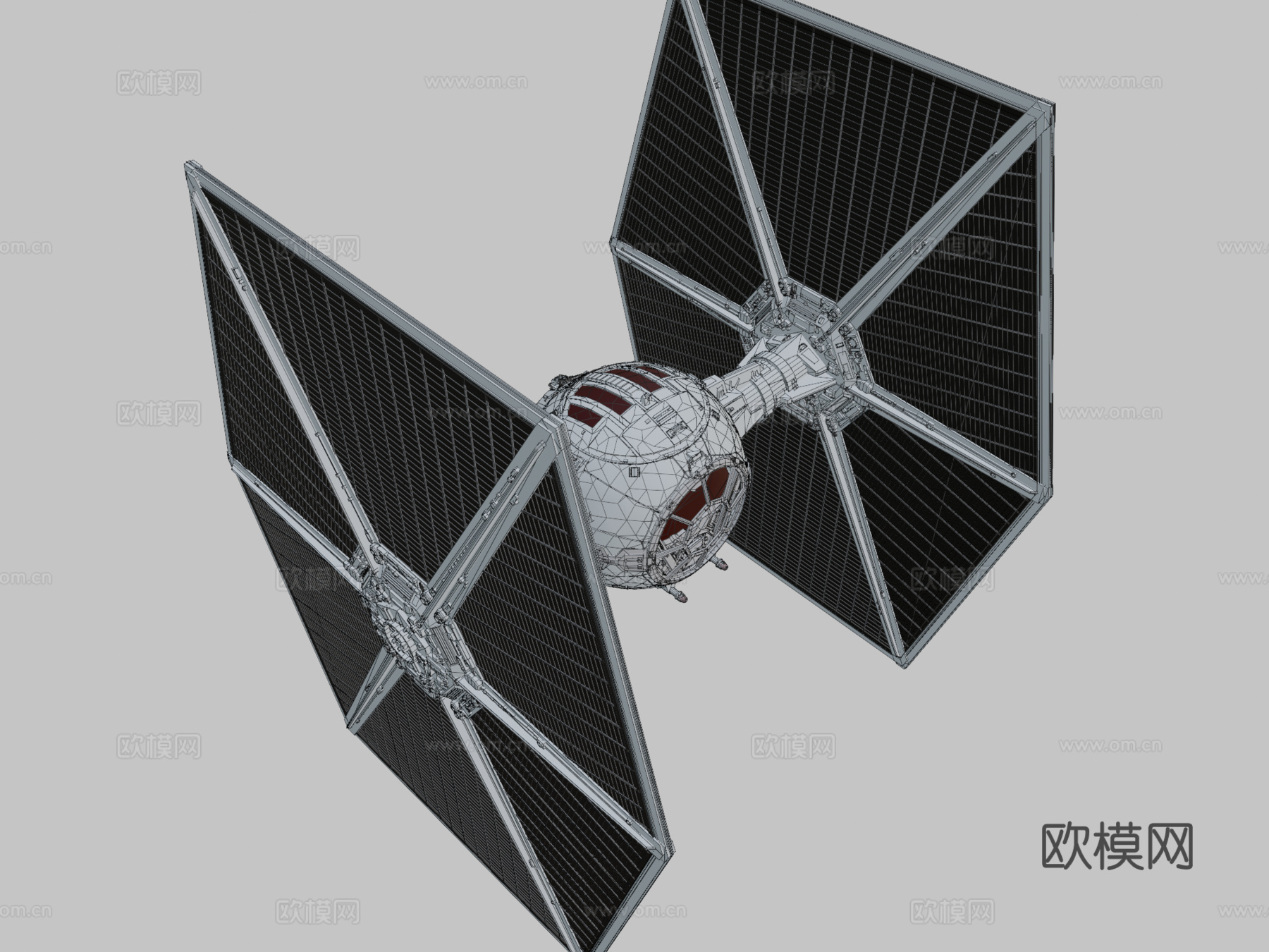 TIE战斗机 来自 星球大战su模型