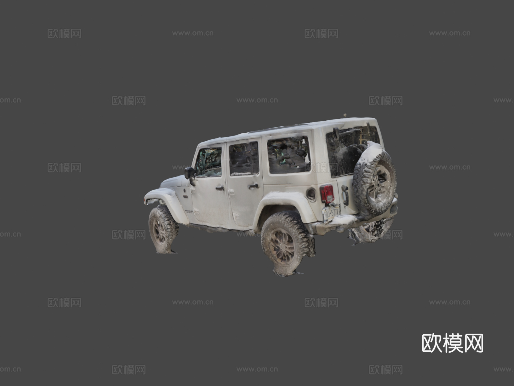 第48天吉普牧马人su模型