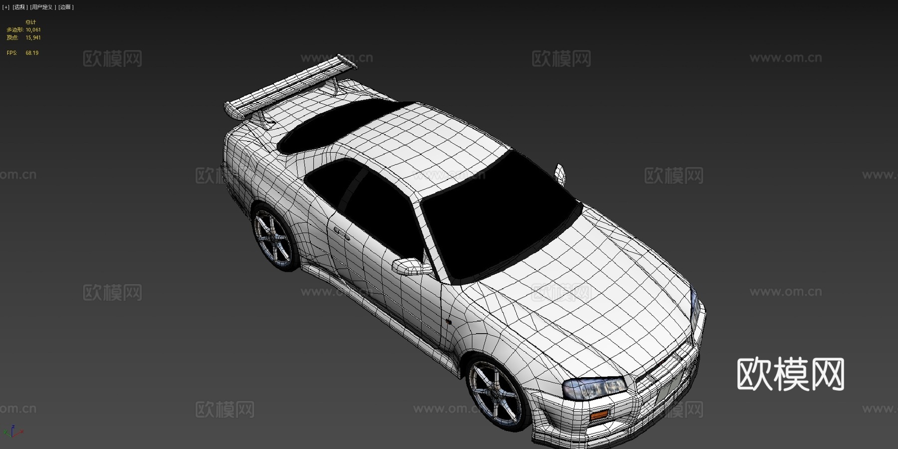 日产GTR R34su模型