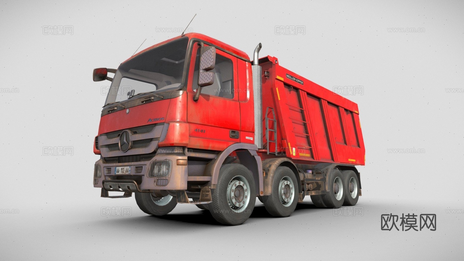 梅赛德斯奔驰Actros MP3 4141索赔su模型