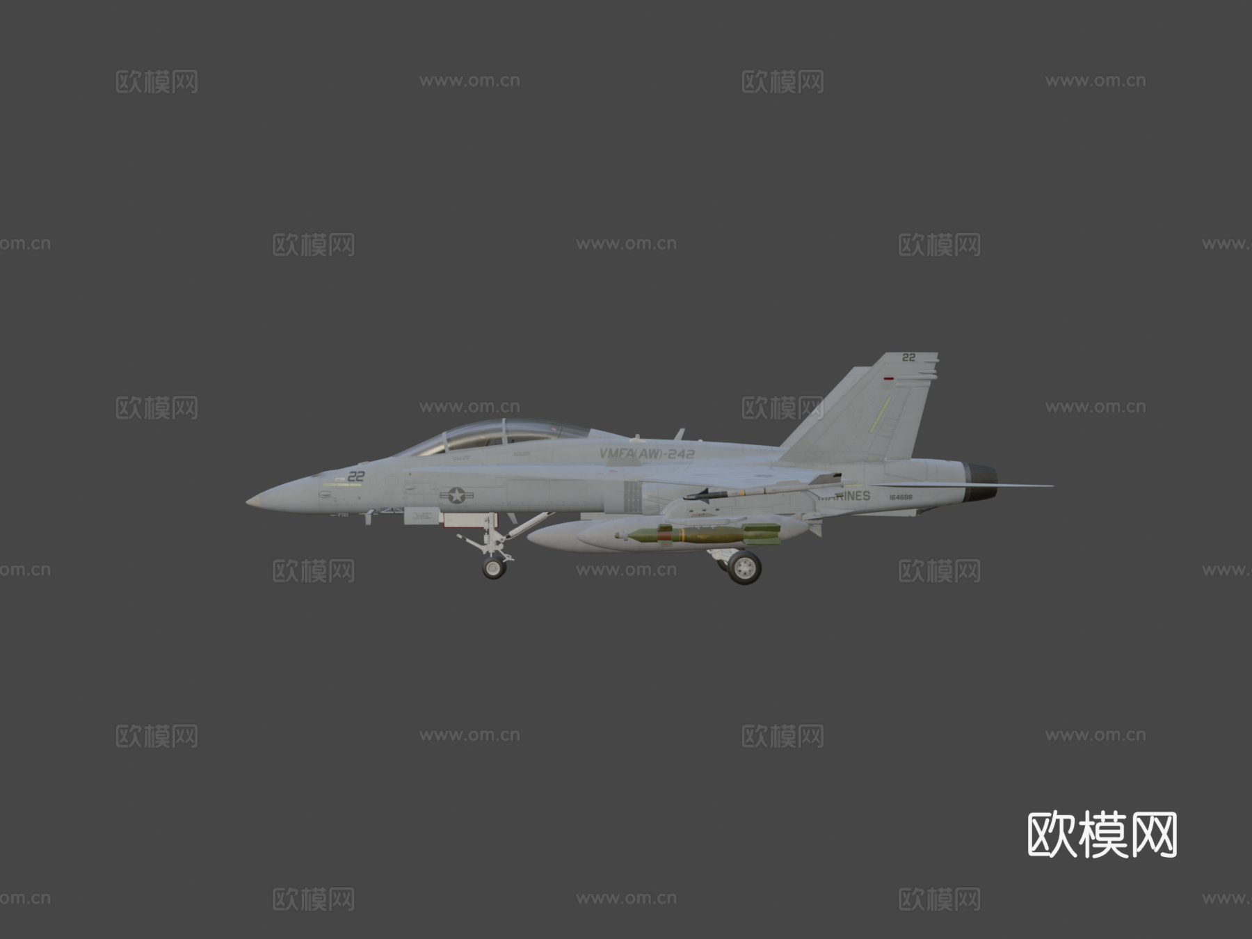 F18大黄蜂su模型