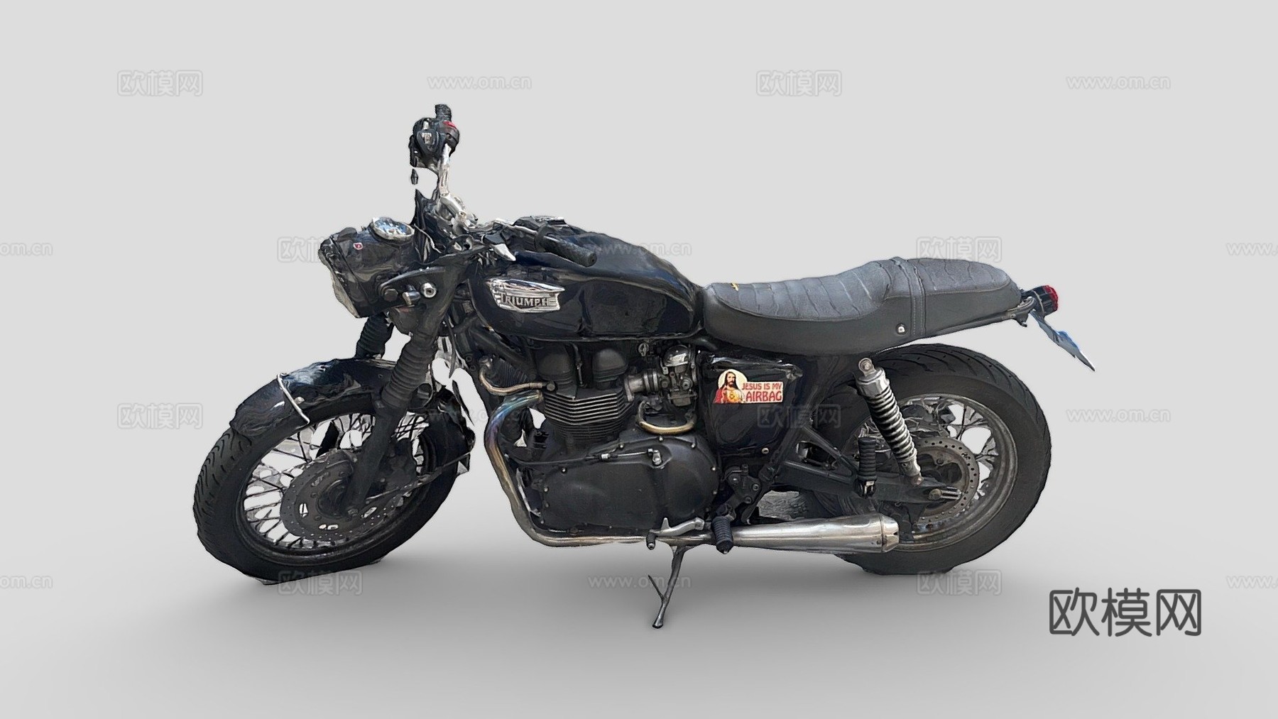 凯旋摩托车阿尔班1su模型