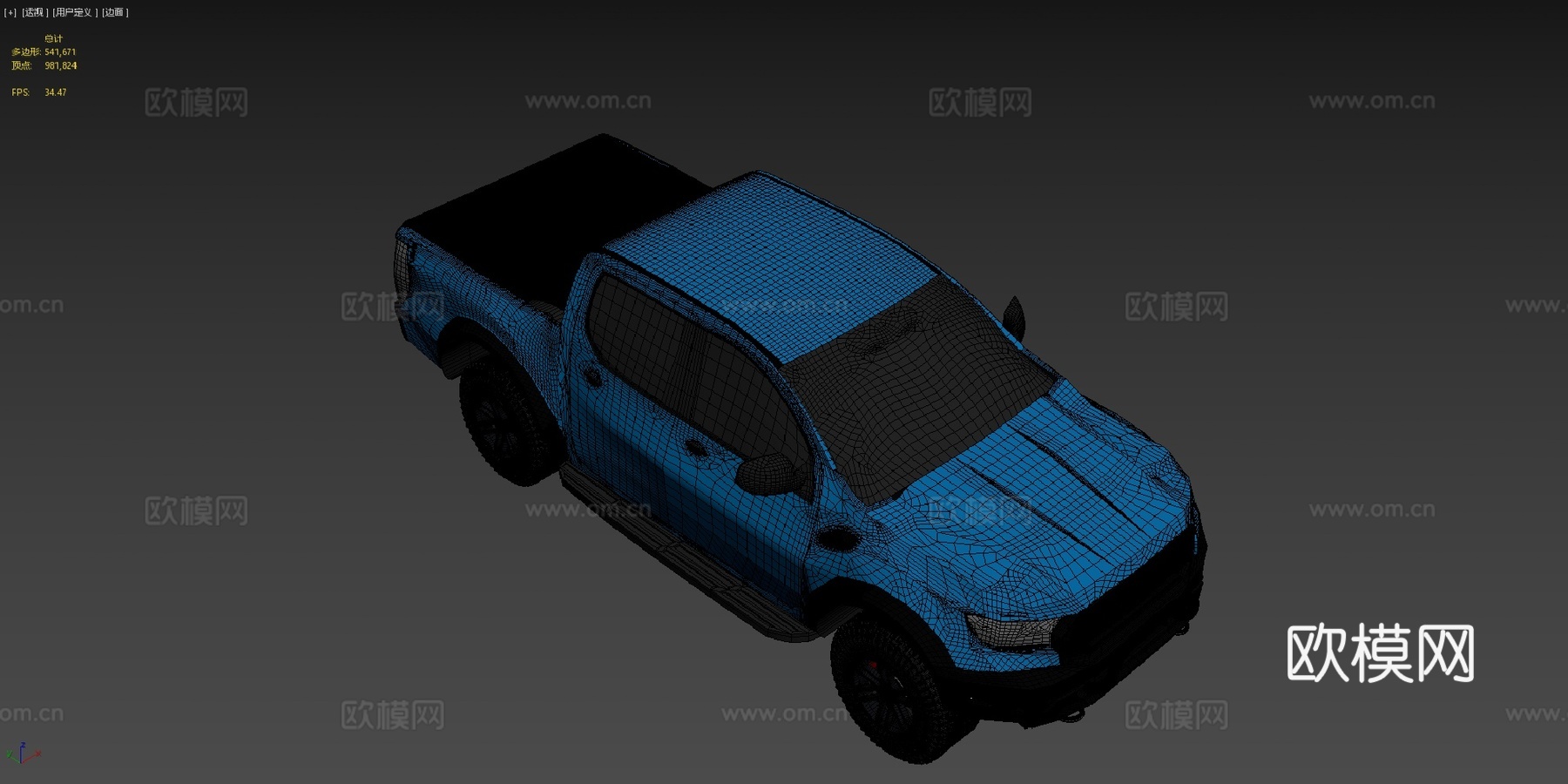 福特游骑兵猛禽su模型