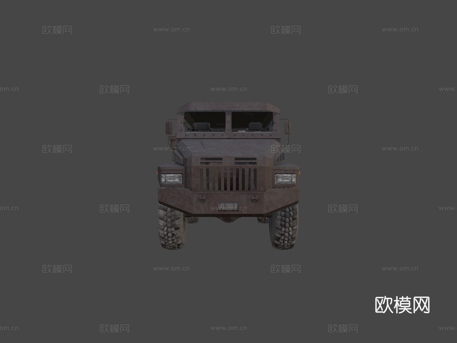 卡玛斯巡逻车su模型