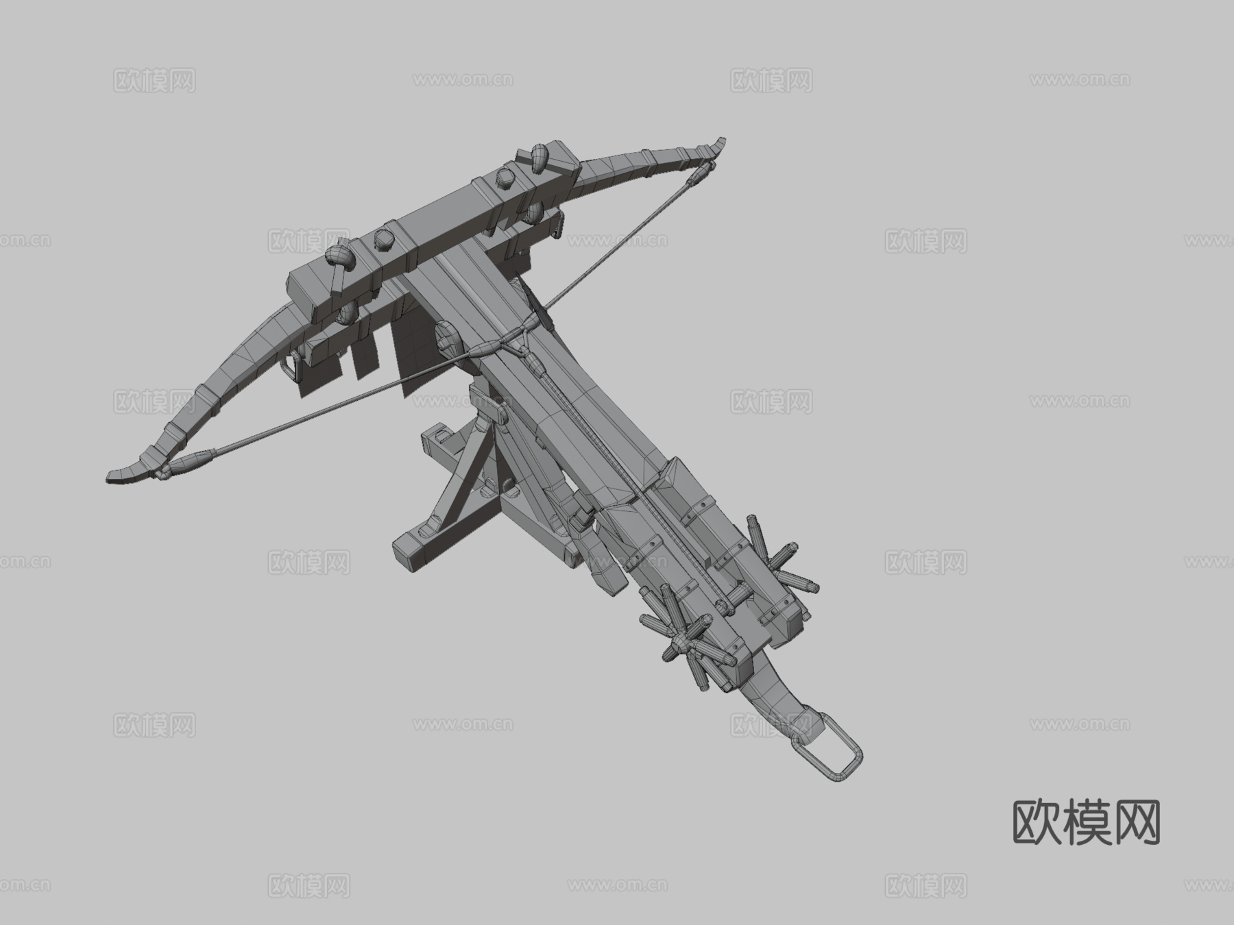 中世纪弩炮su模型