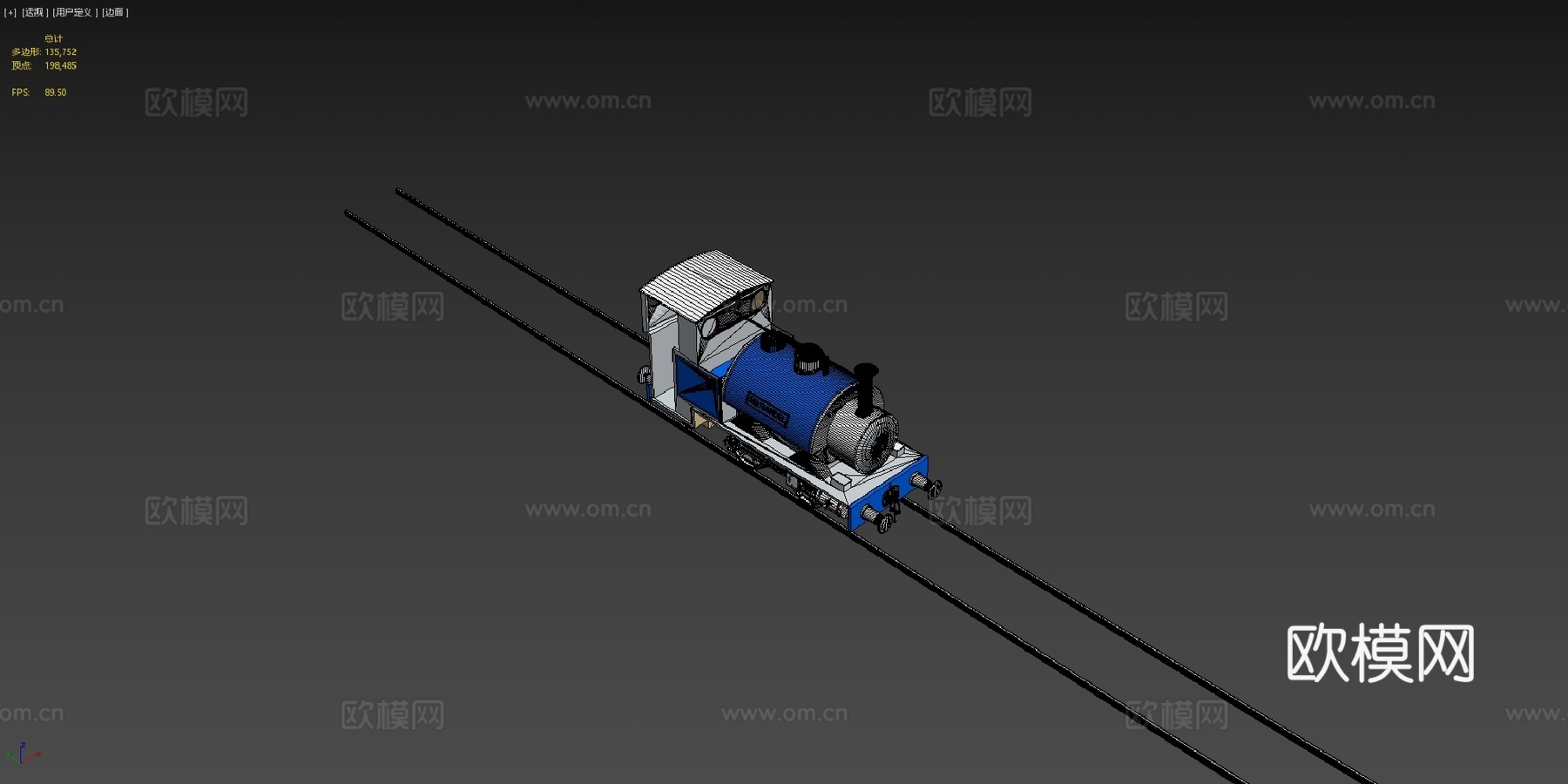 汉德尔爵士窄轨su模型
