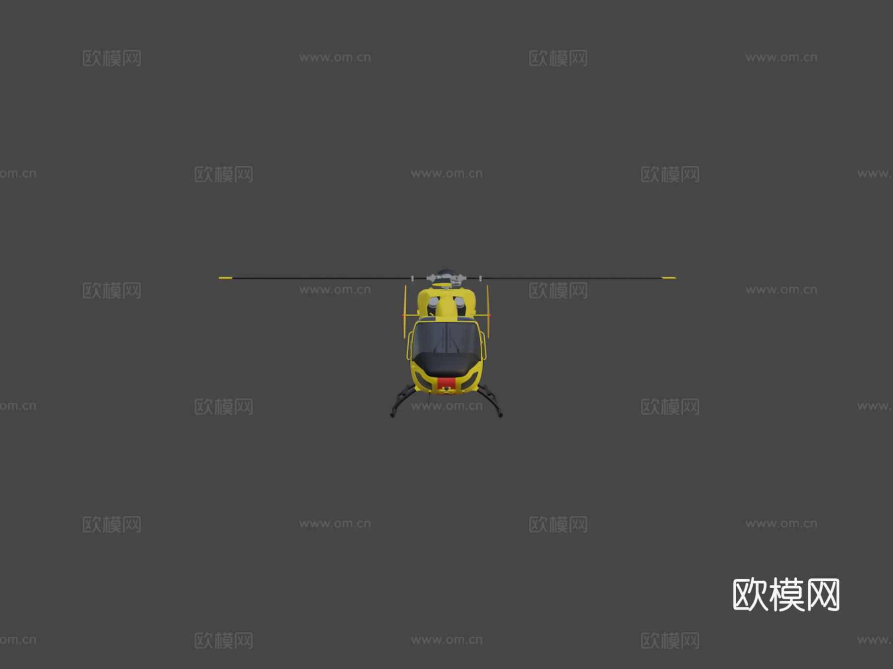 航空救援直升机su模型